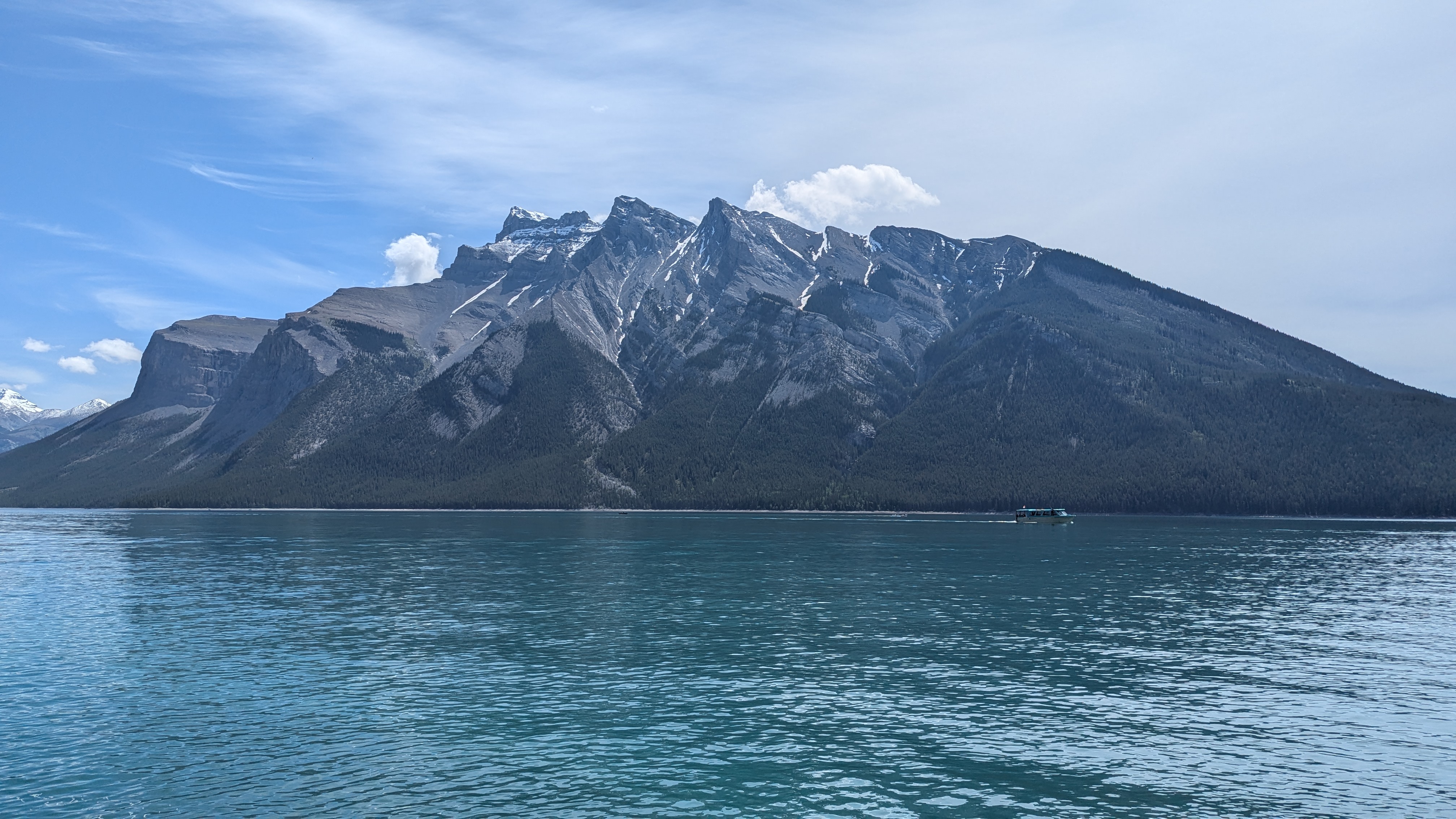 Lake Mountains Banff Canada Alberta 4032x2268