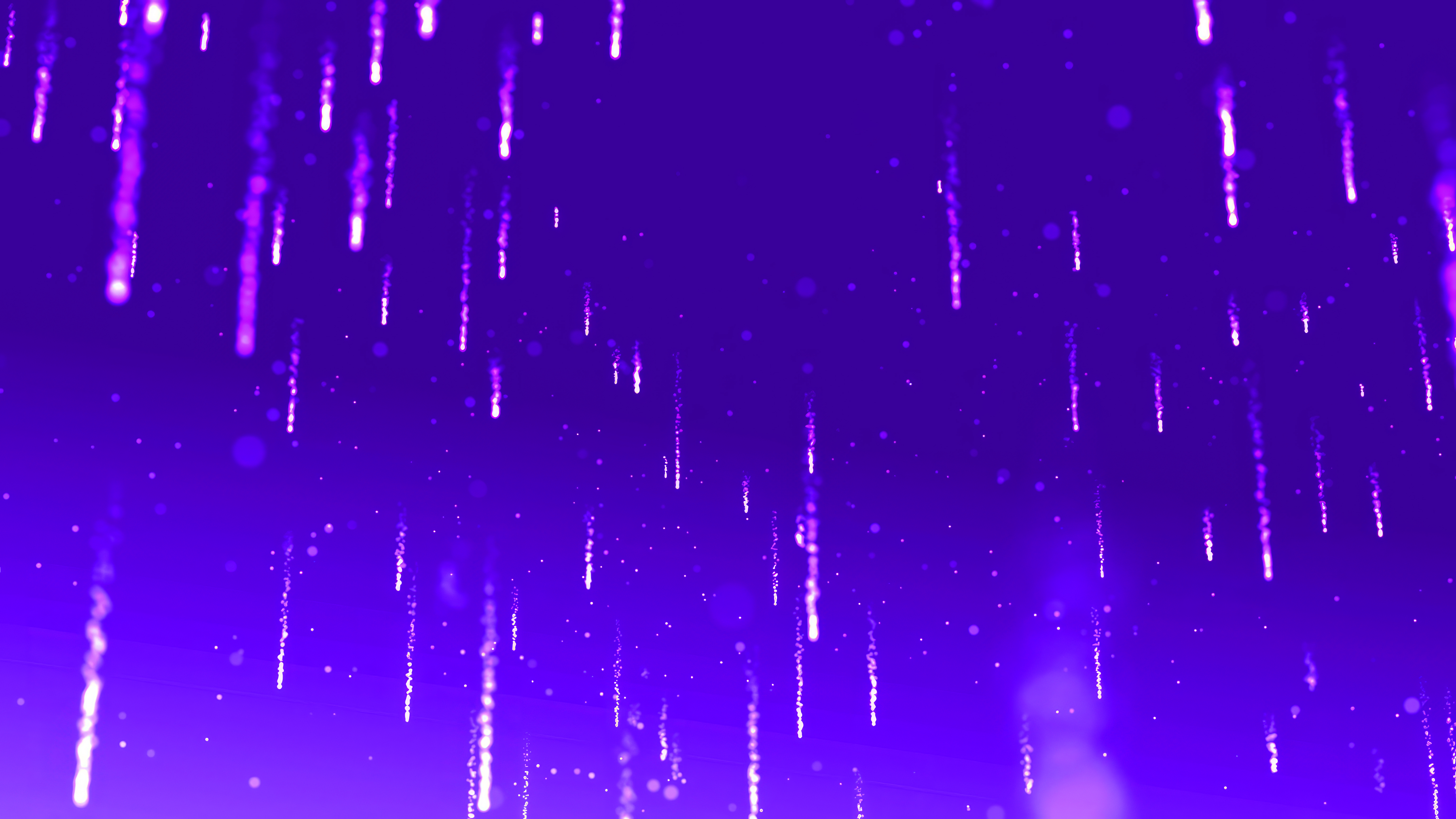 Neon Rain Pink Blue 6144x3456