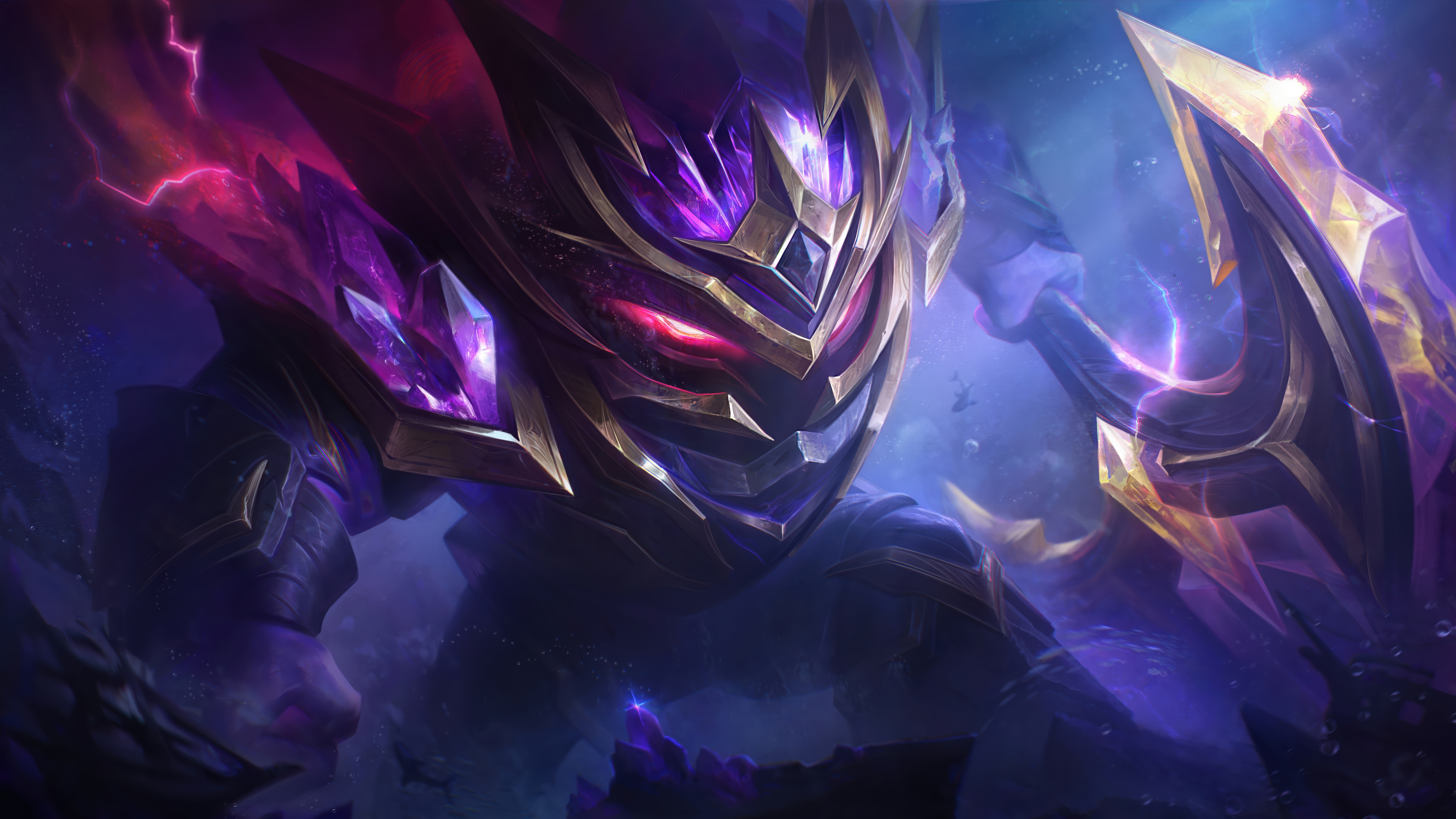 Crystalis Indomitus League Of Legends Nautilus League Of Legends Video Games GZG 4K Riot Games Digit 7680x4320