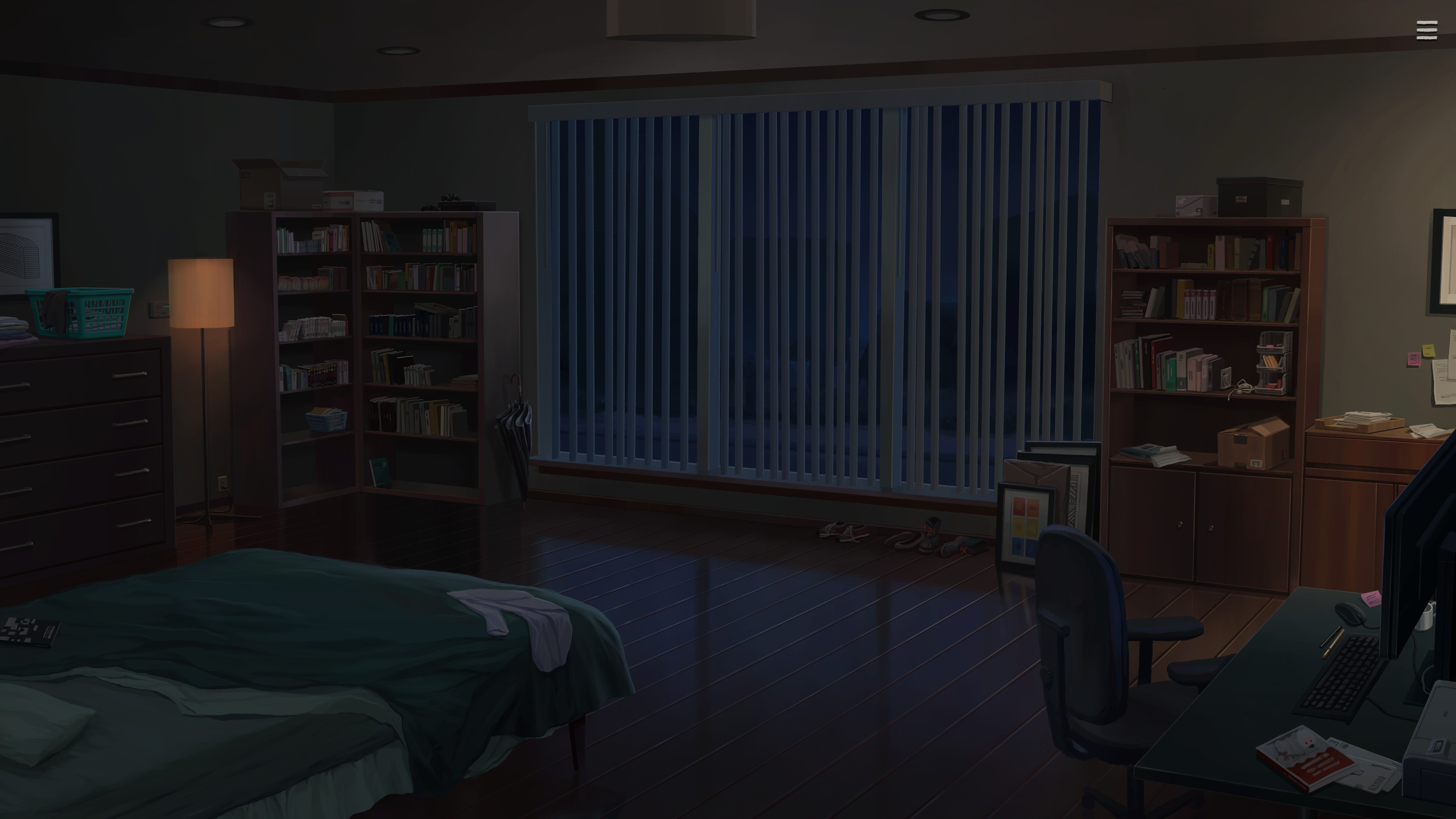 Room Interior Living Rooms Anime Games Visual Novel 3840x2160