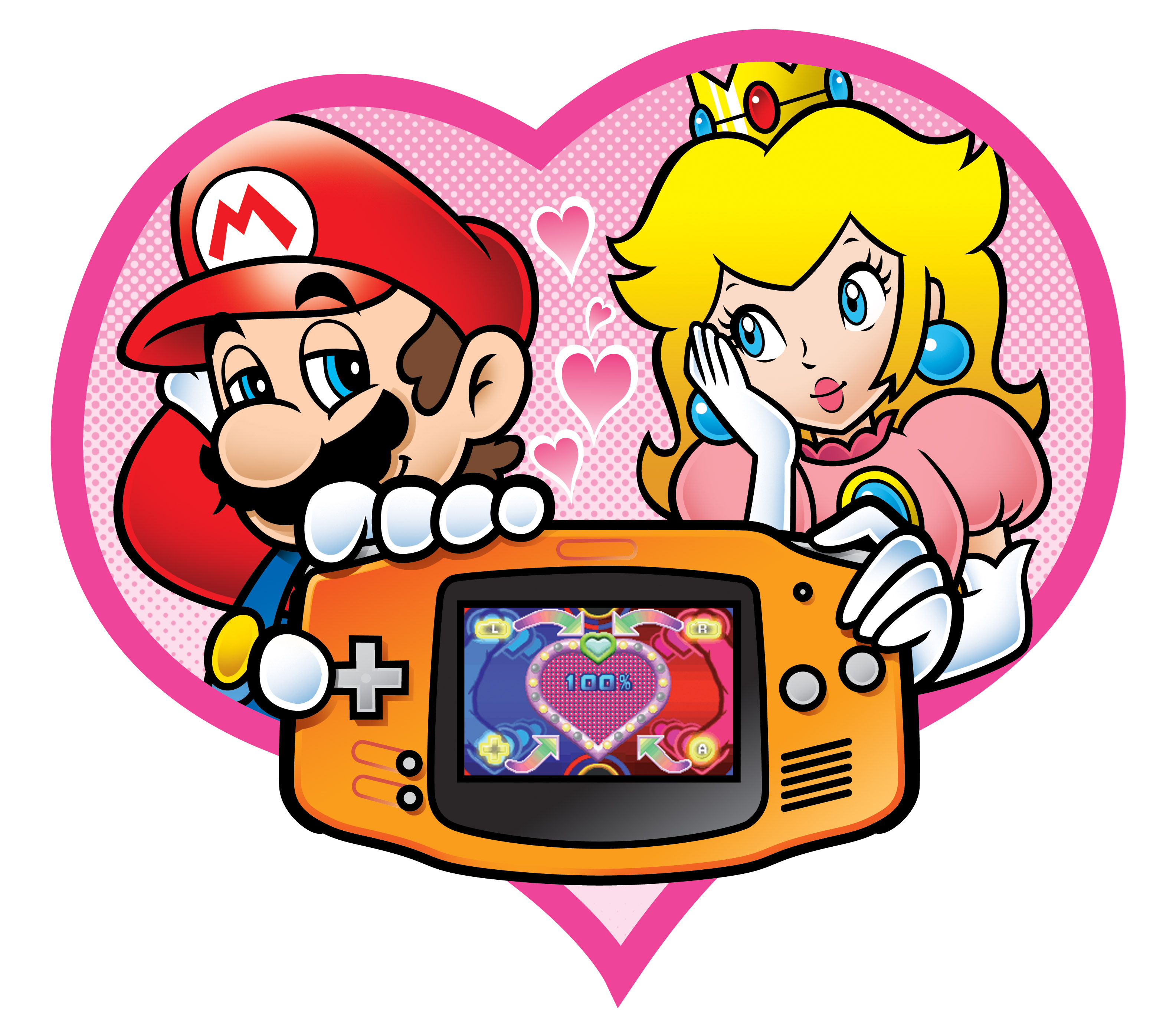 Mario Princess Peach GameBoy Advance Romance Video Games Nintendo Game Boy Nintendo 3169x2756