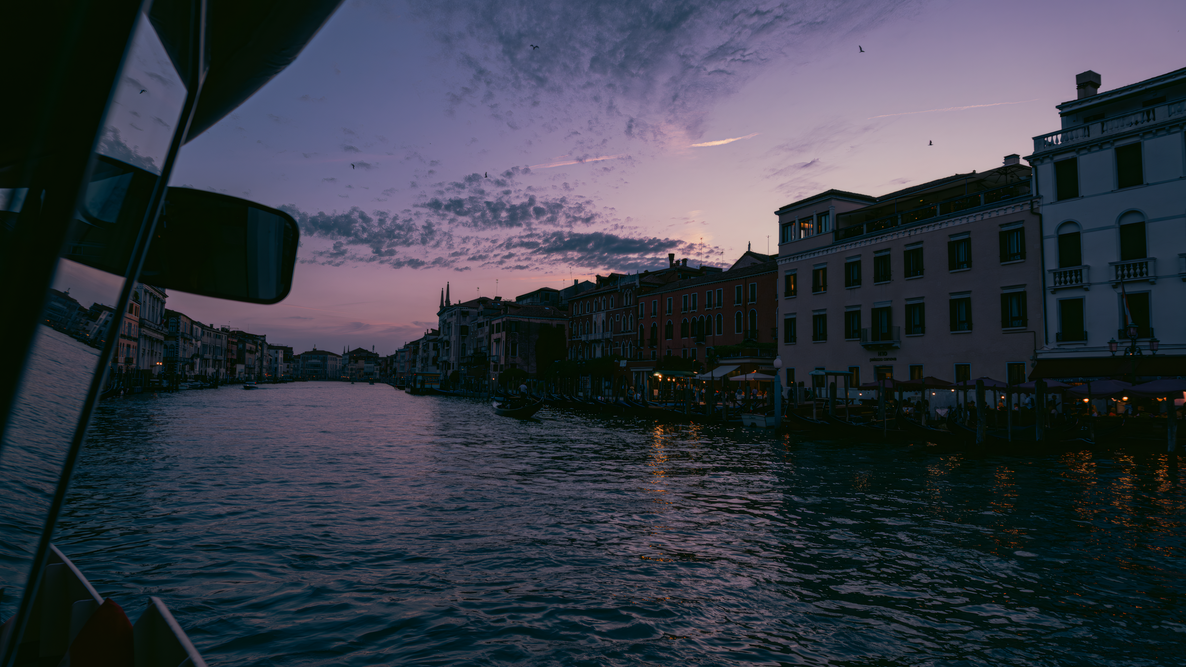 Masa8a Photography Venice Gondolas Italy Sea Dusk River 3840x2160