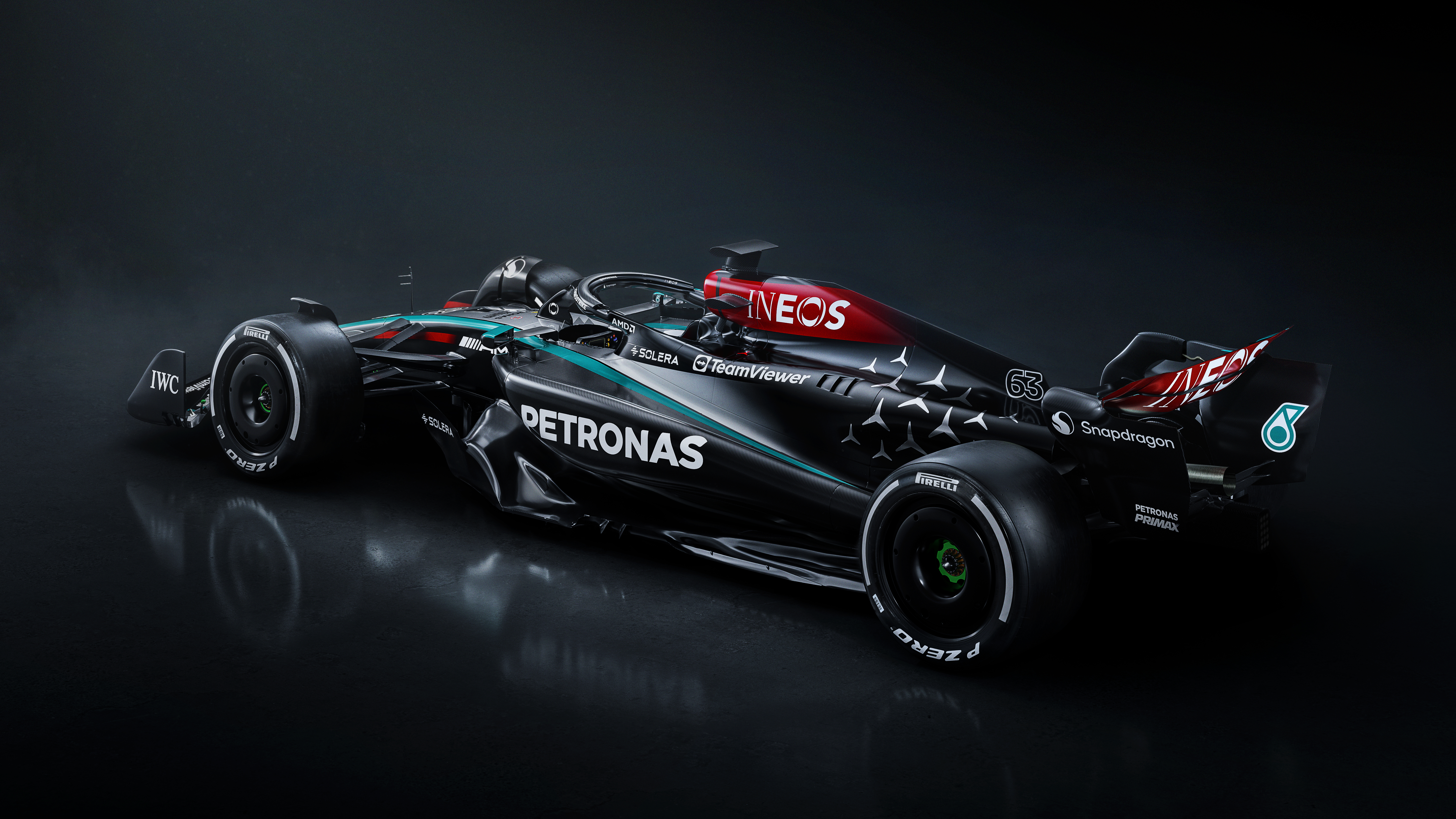 Mercedes AMG Petronas Formula 1 W15 Car 5878x3308