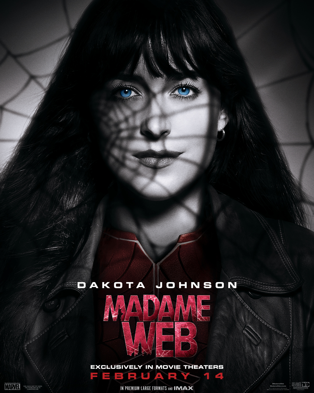 Dakota Johnson Madame Web Spiderverse Portrait Display 1080x1350