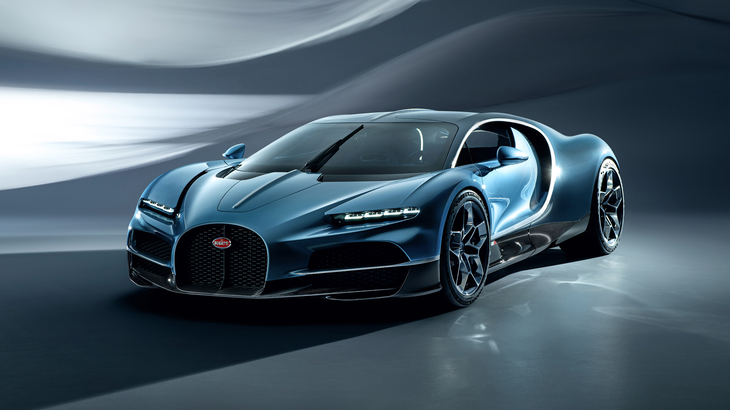 Car Bugatti Tourbillon Rimac Automobili Volkswagen Hypercar Hybrid Car French Cars Volkswagen Group  2560x1440