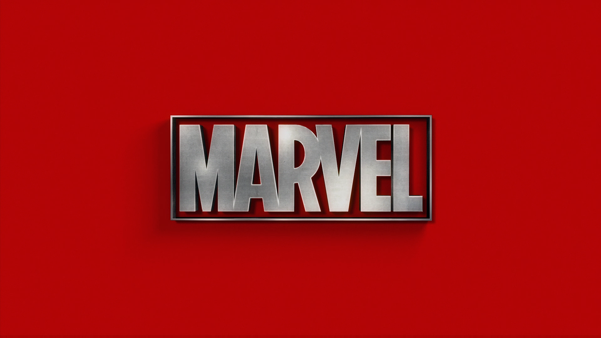 Marvel Cinematic Universe Marvel Comics Red Background Typography Logo 1920x1080