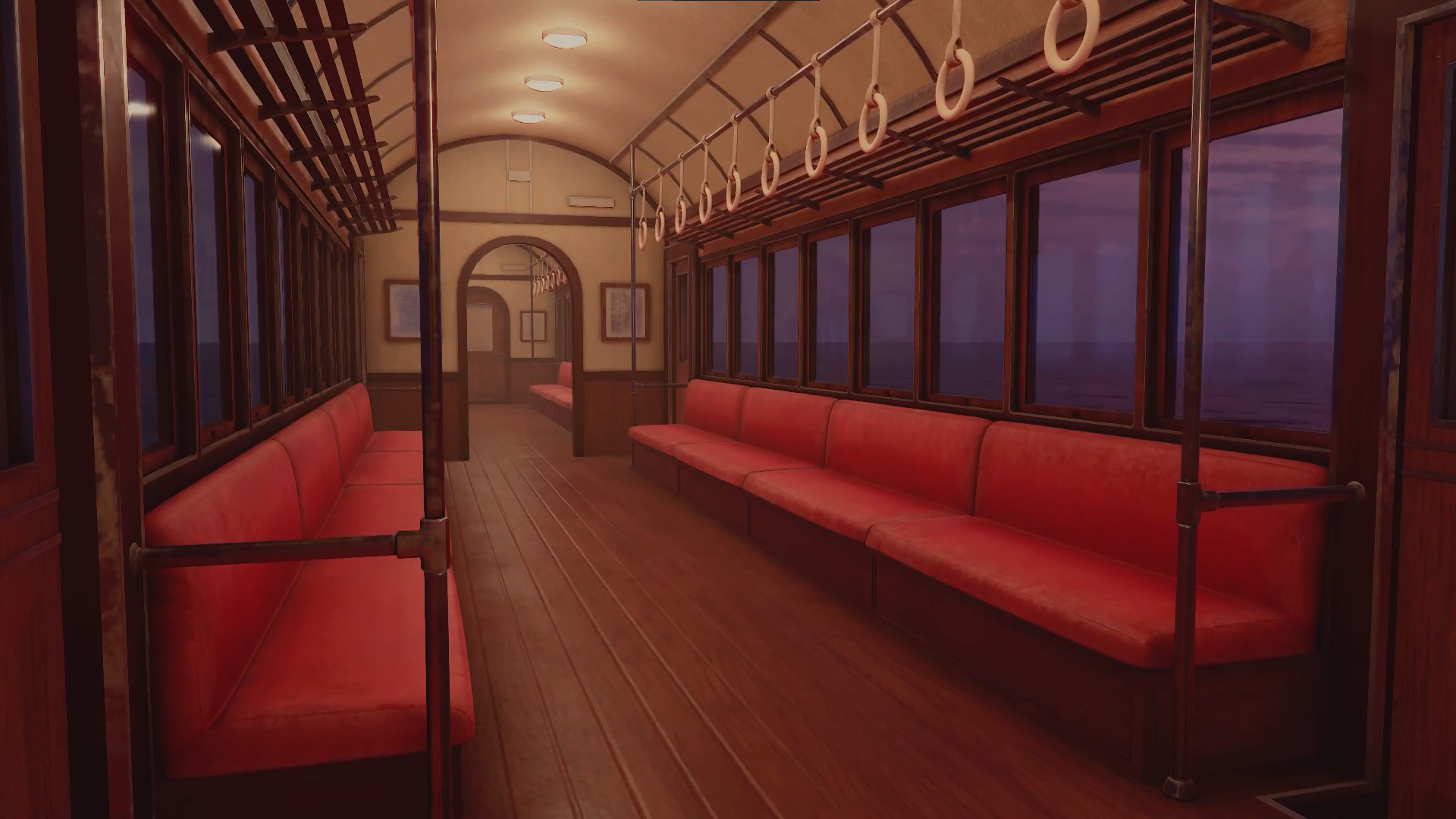 Train Night Interior 1920x1080