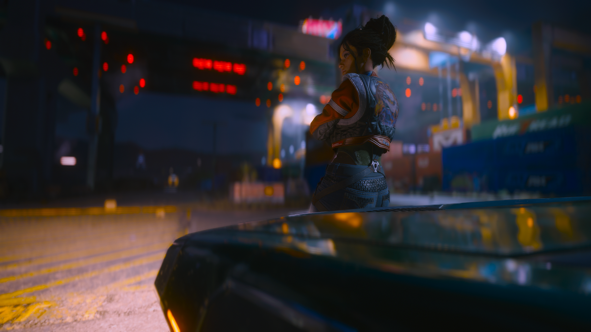 Cyberpunk 2077 Panam Palmer Video Game Characters CD Projekt RED 1920x1080