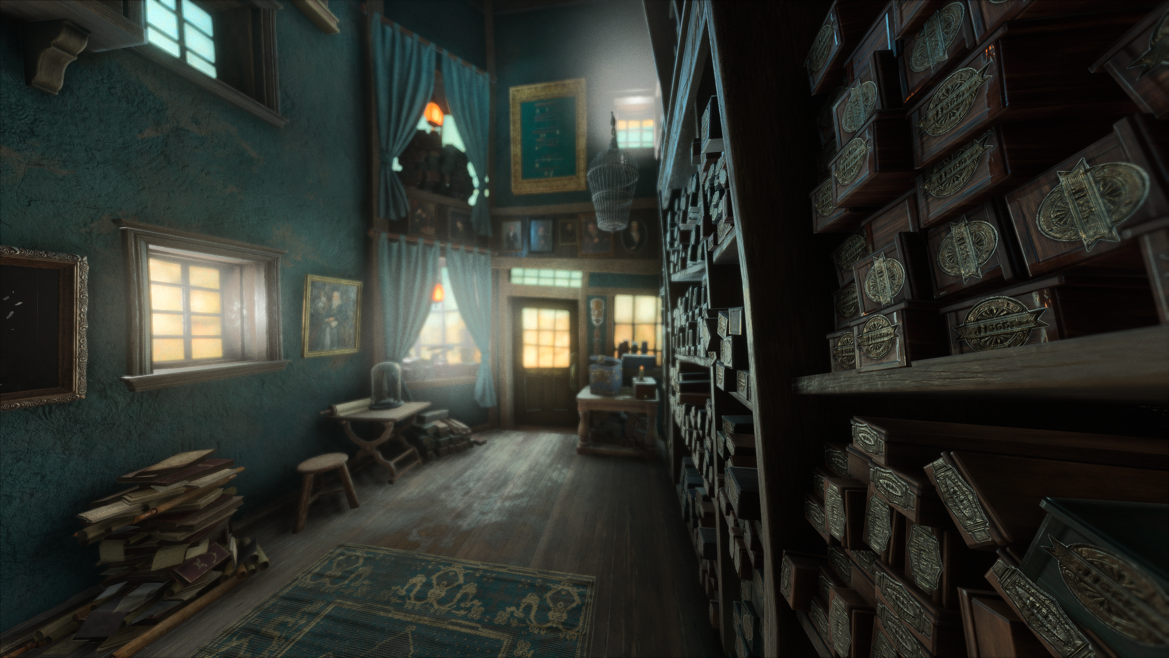 Hogwarts Legacy Video Game Art Screen Shot Xbox Series X Interior Depth Of Field 3840x2160