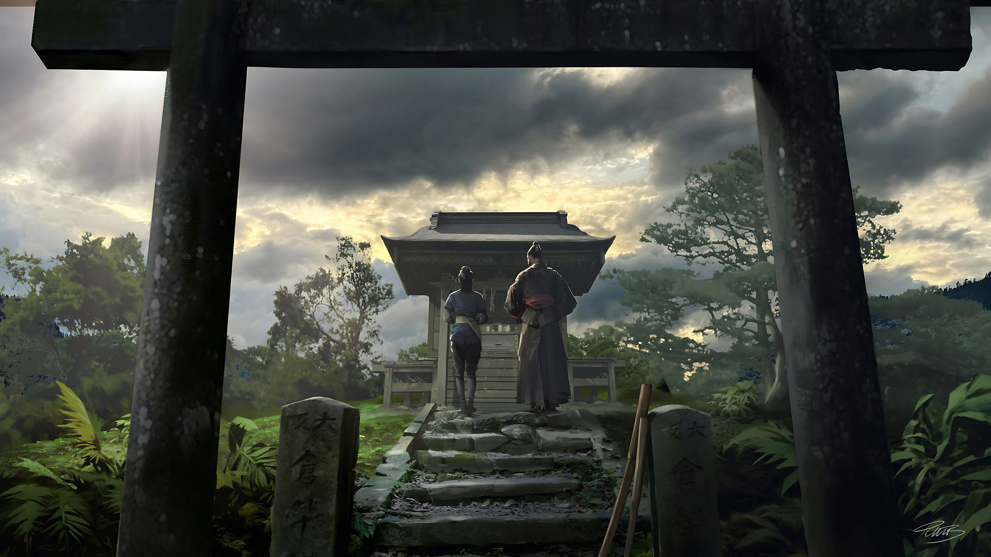 Assassins Creed Shadows 4K Ubisoft Video Games Japan Artwork 3840x2160