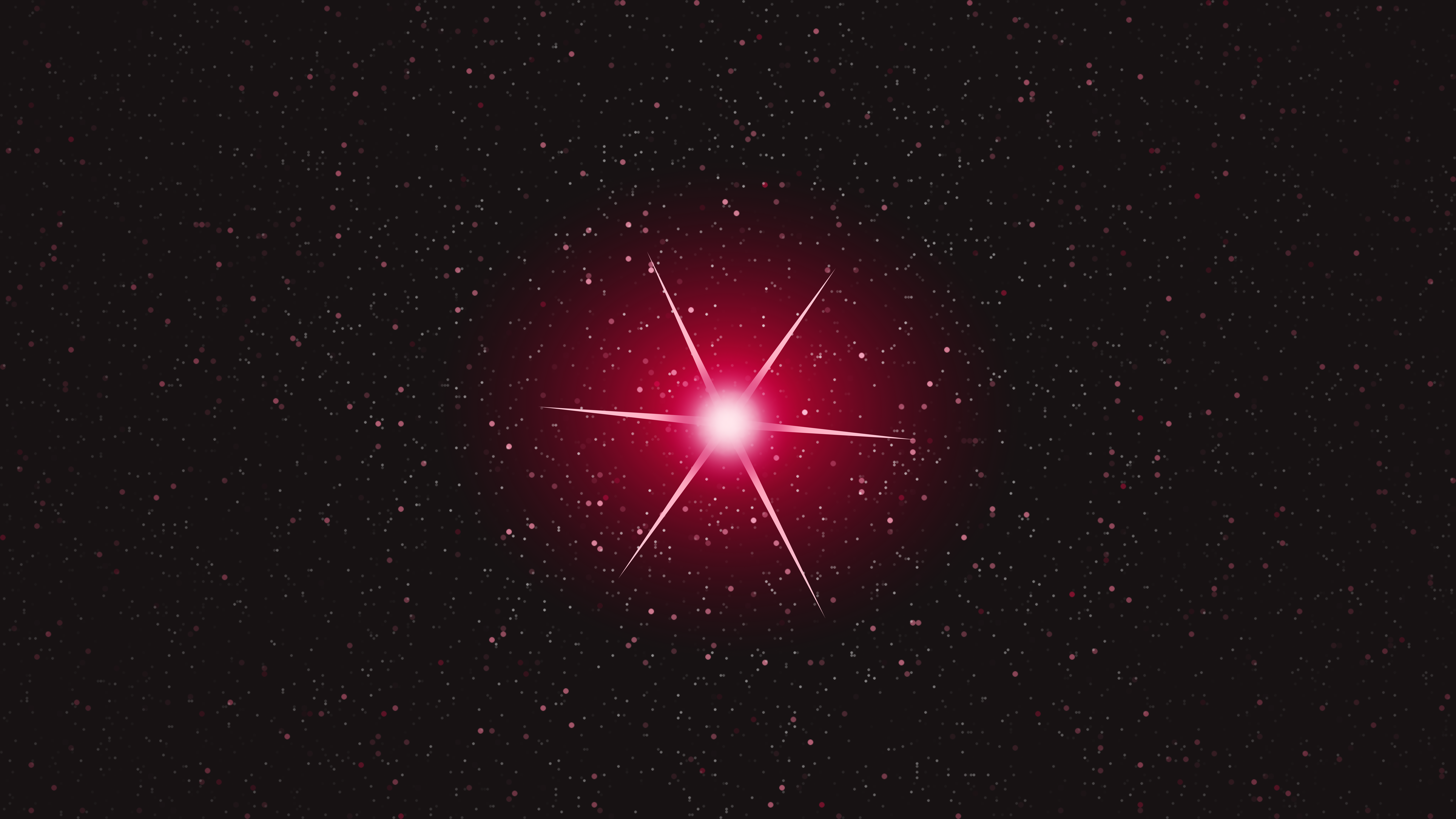 Red Stars Starscape 7680x4320
