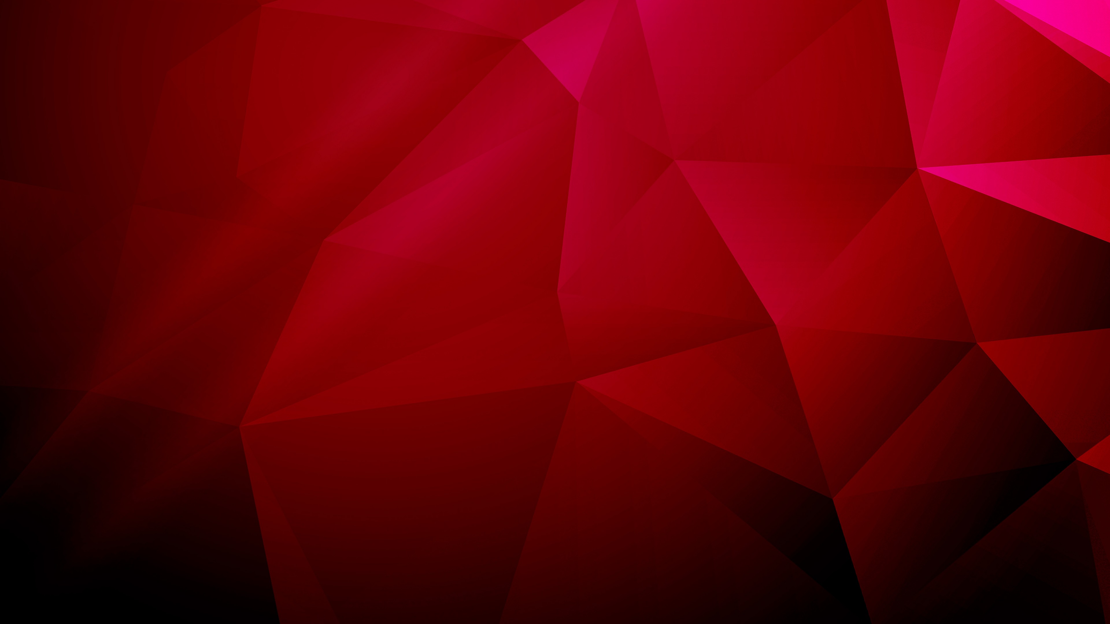 Abstract Red 3D Abstract 3840x2160