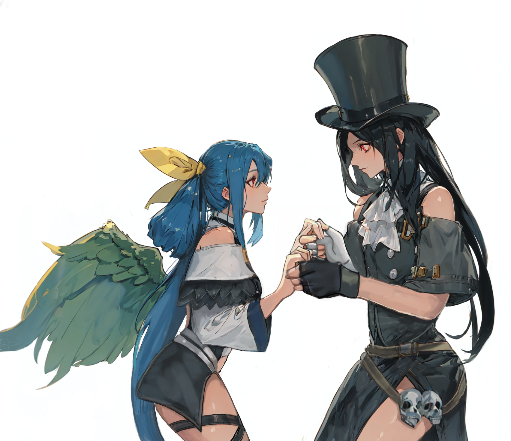 Guilty Gear Guilty Gear Strive Dizzy Guilty Gear Testament Guilty Gear Anime Couple Anime Girl With  1703x1470