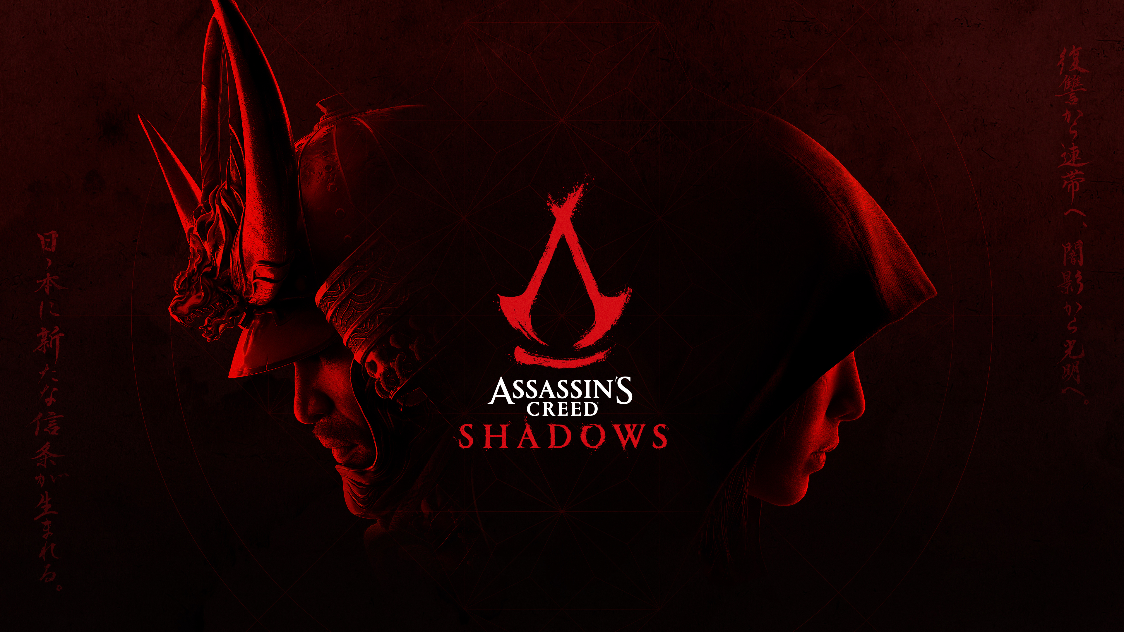 Assassins Creed Shadows 4K Ubisoft Video Games Japan Artwork Red Assassins Creed 3840x2160