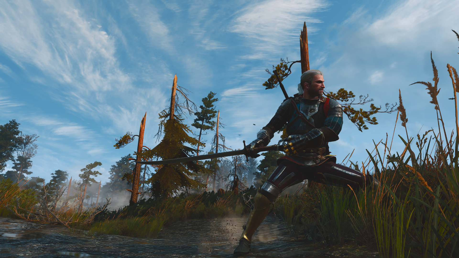 The Witcher 3 Wild Hunt The Witcher Video Game Landscape Medieval 1920x1080