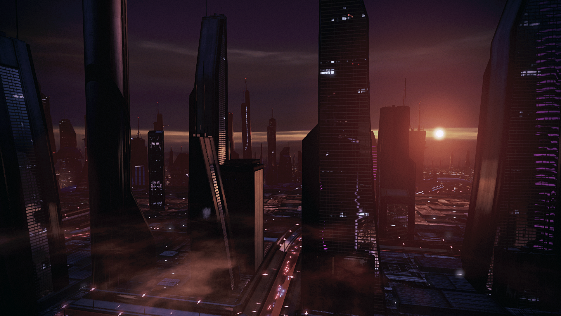 Video Games Mass Effect 2 Mass Effect Legendary Edition Science Fiction Futuristic City Futuristic B 1920x1080