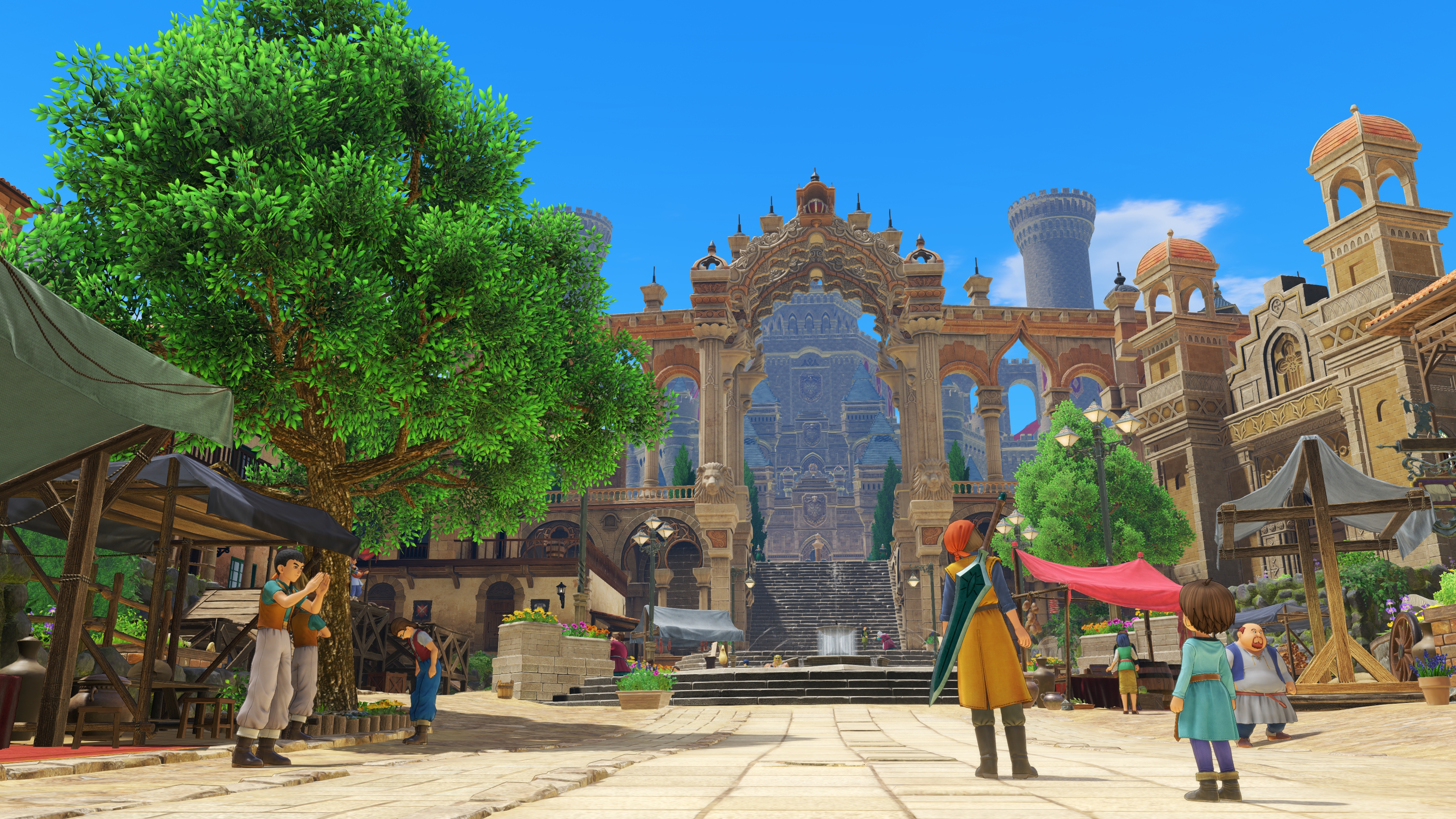 Dragon Quest Xi Echoes Of An Elusive Age Screen Shot Video Games Dragon Quest 3840x2160