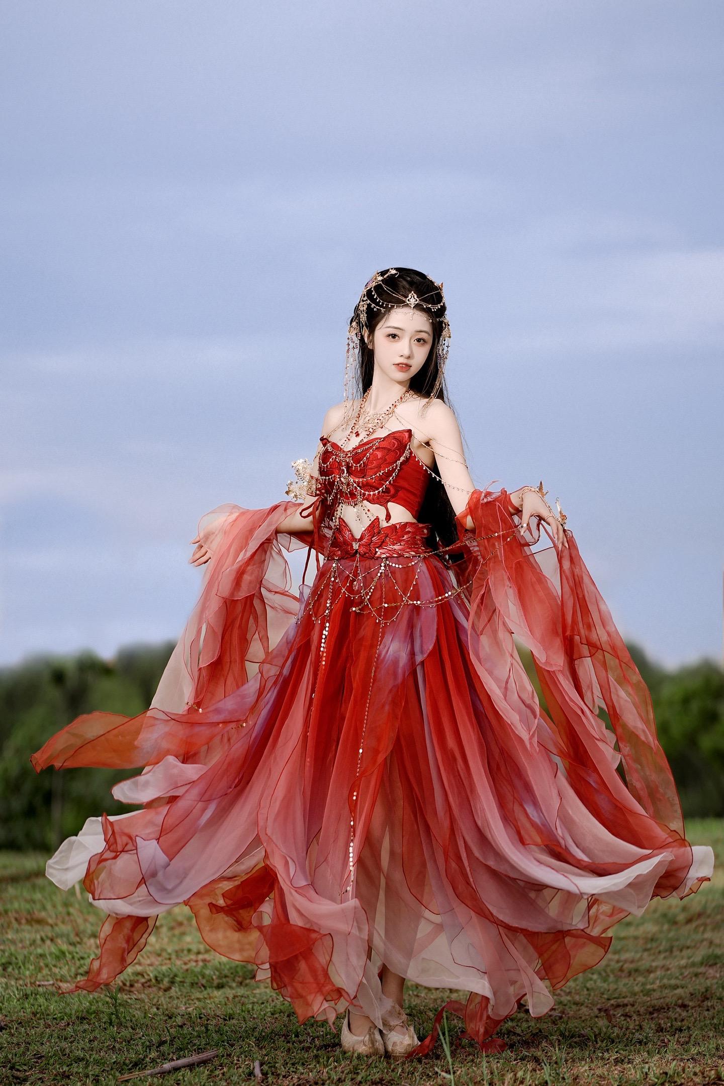 Hanfu Women Asian 1440x2160