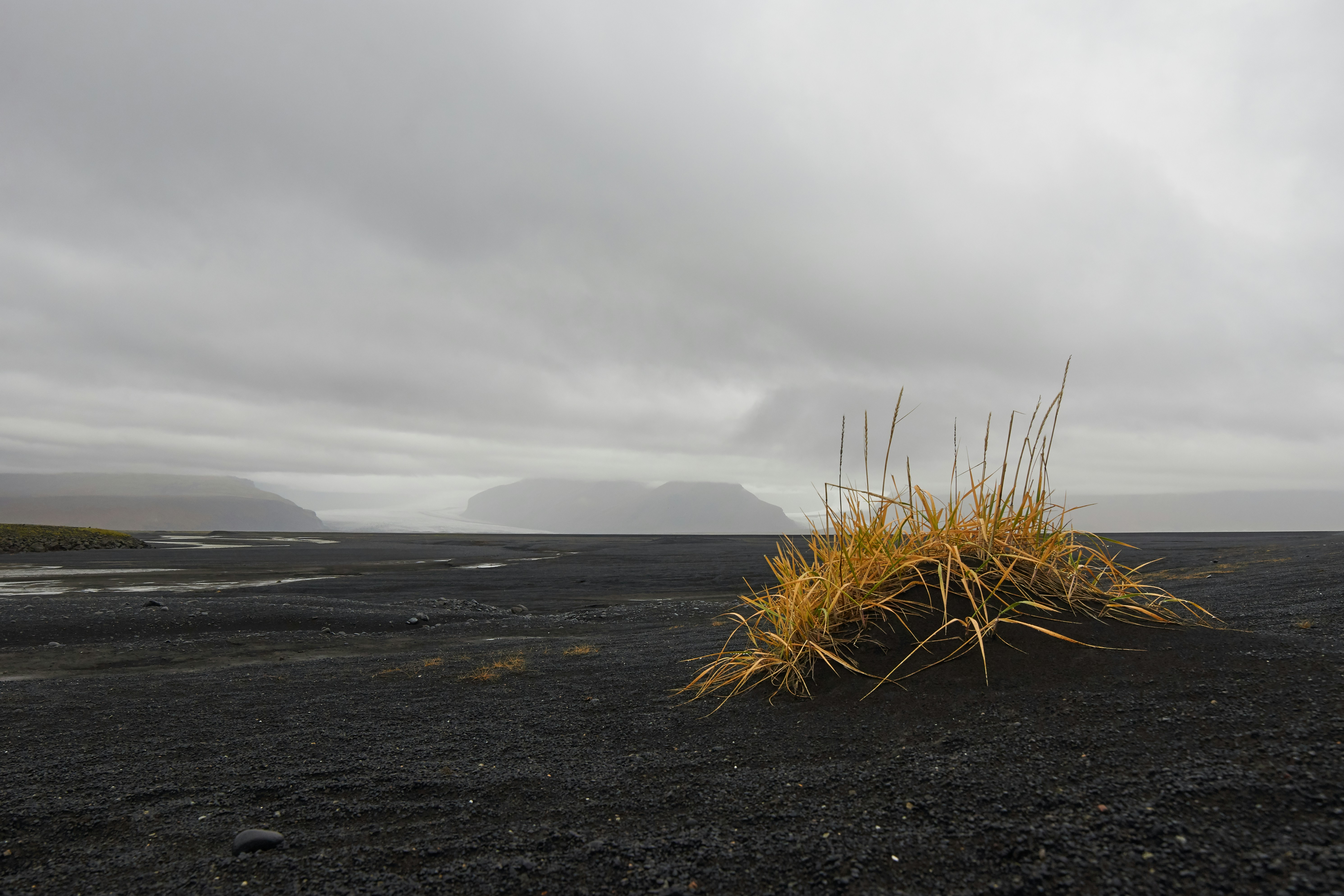 Nature Overcast Landscape Mountains Iceland 5963x3975