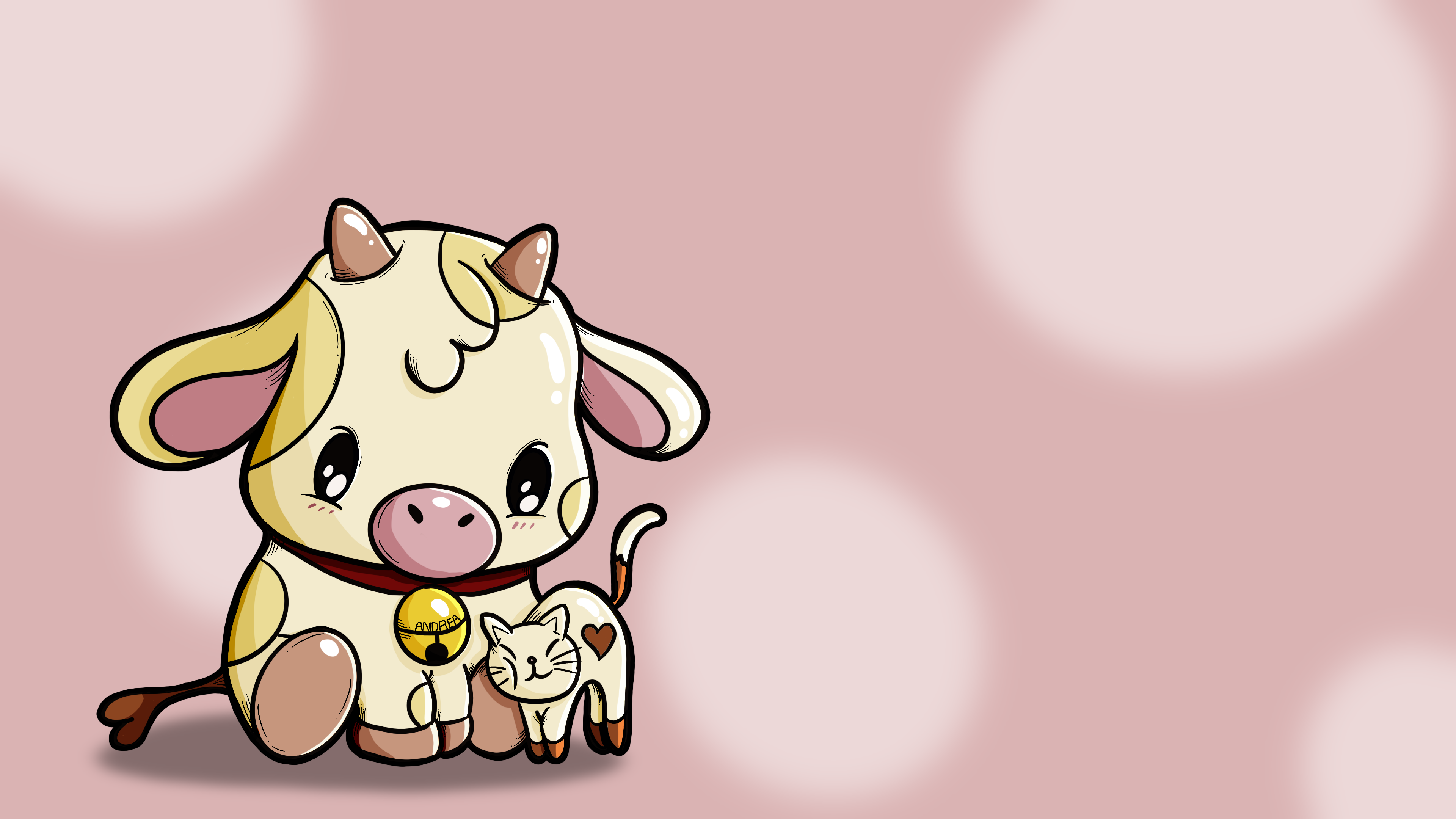 Animals Cow 3840x2160