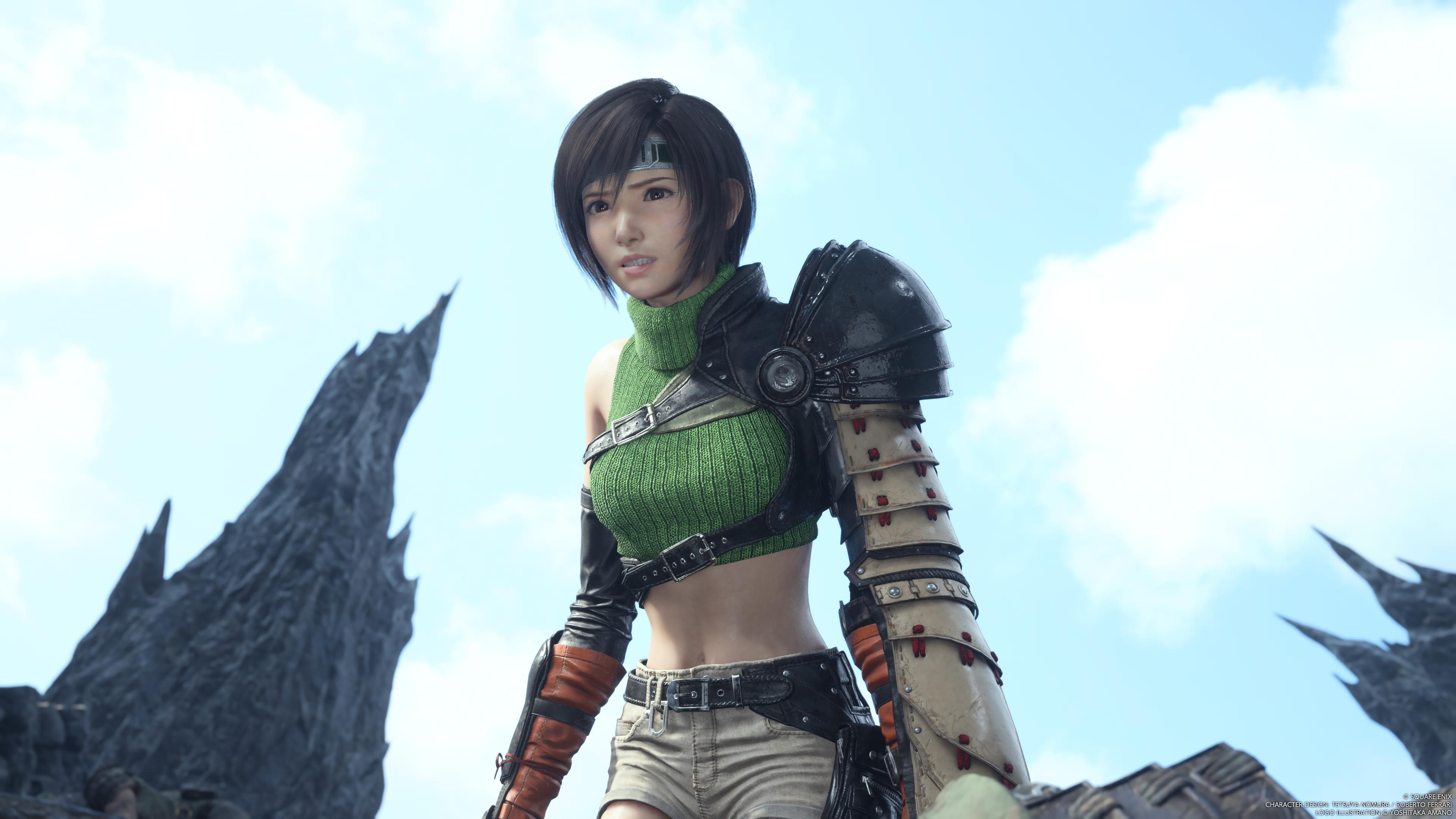 Final Fantasy Vii Rebirth Yuffie Kisaragi Video Games Video Game Characters Video Game Girls Square  3840x2160