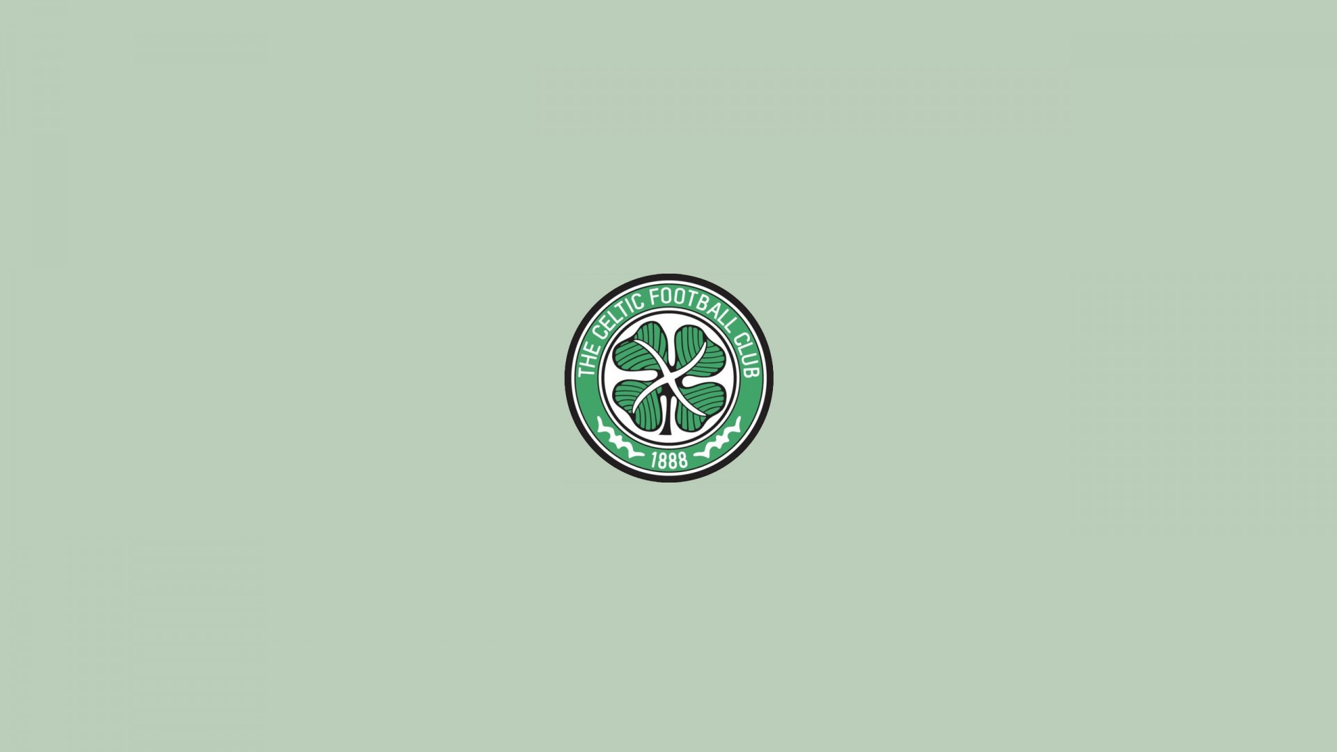 Soccer Clubs Football Glasgow Celtic Glasgow Simple Background Green Background 1920x1080