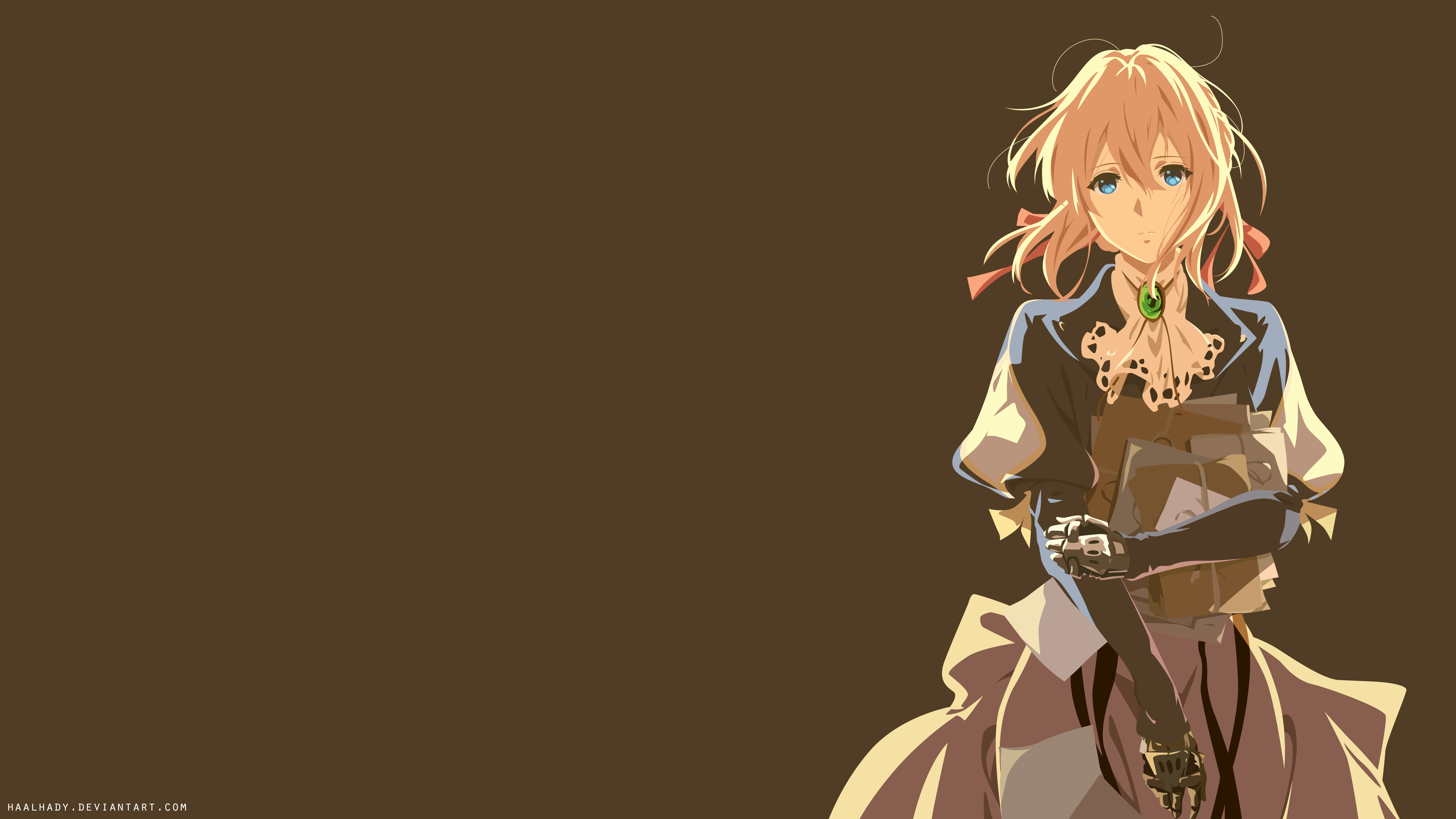 Haalhady Violet Evergarden Violet Evergarden Character Digital Art 6546x3682