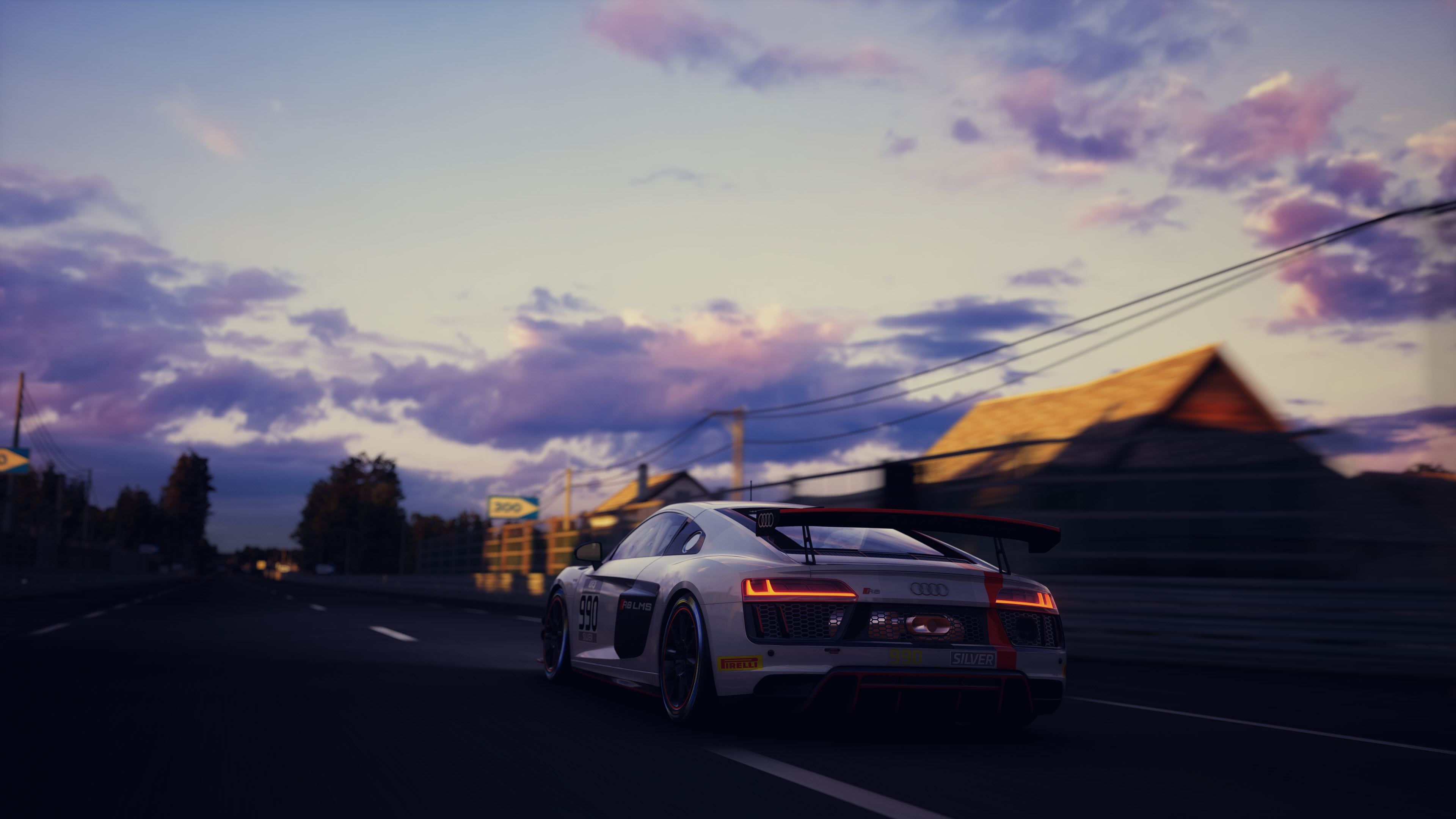 Assetto Corsa Audi R8 Audi German Cars Volkswagen Group V10 Engine Video Games Kunos Simulazioni 505 3840x2160