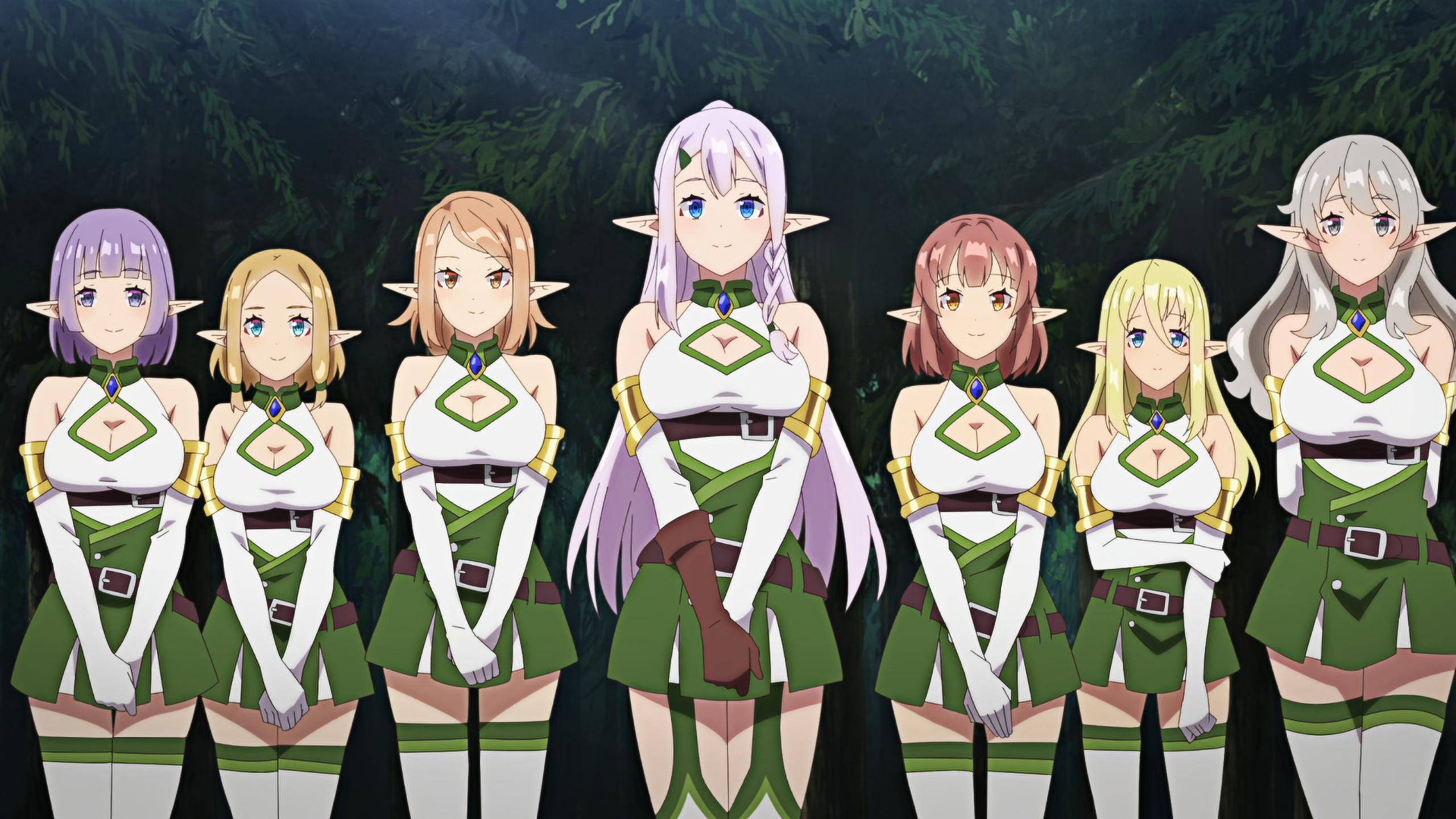 Farming Life In Another World Anime Anime Girls Elves Anime Screenshot 2560x1440