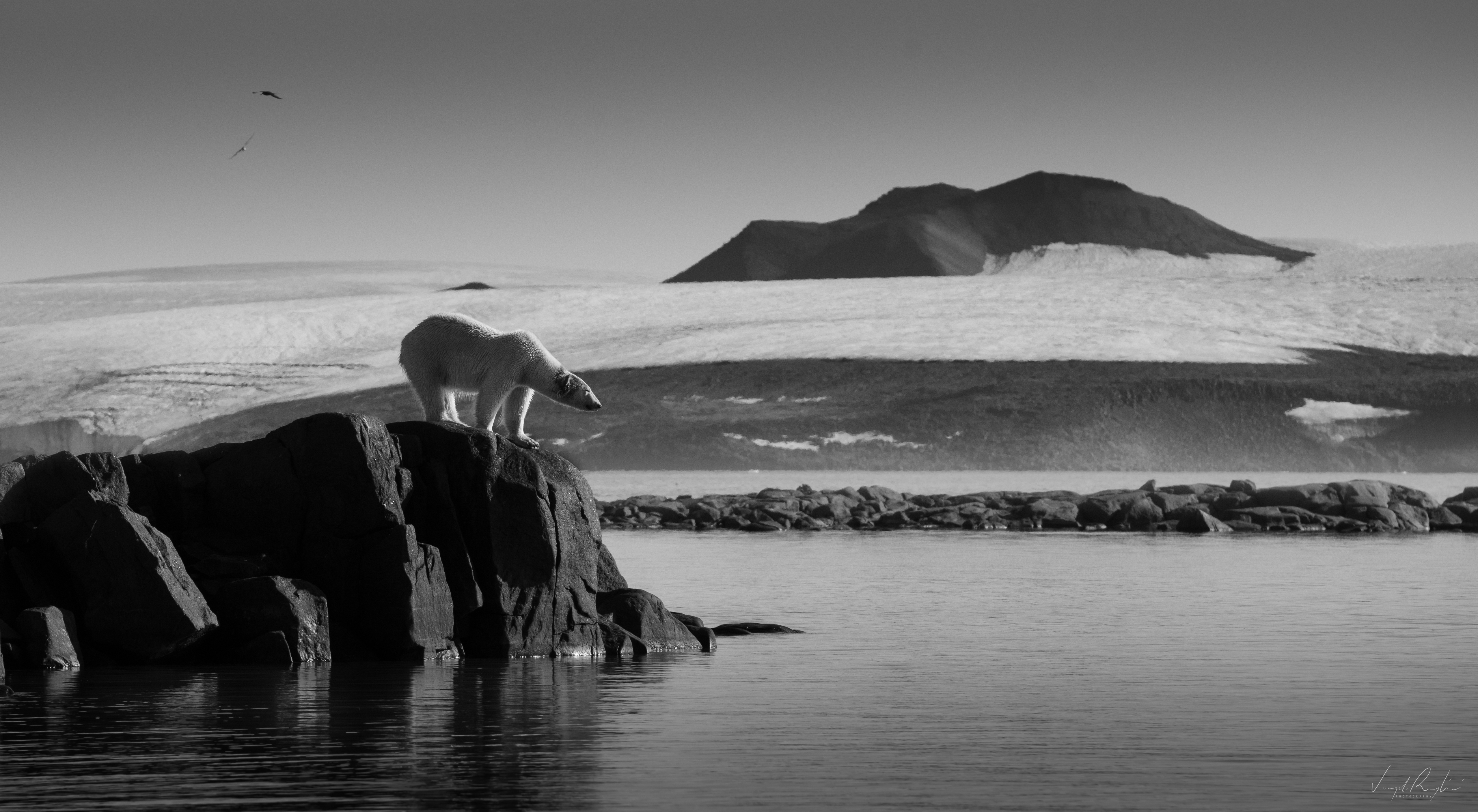 Photography Virgil Reglioni Nature Sky Snow Ice Environment Clear Sky Frost Calm Waters Landscape Ro 5119x2814