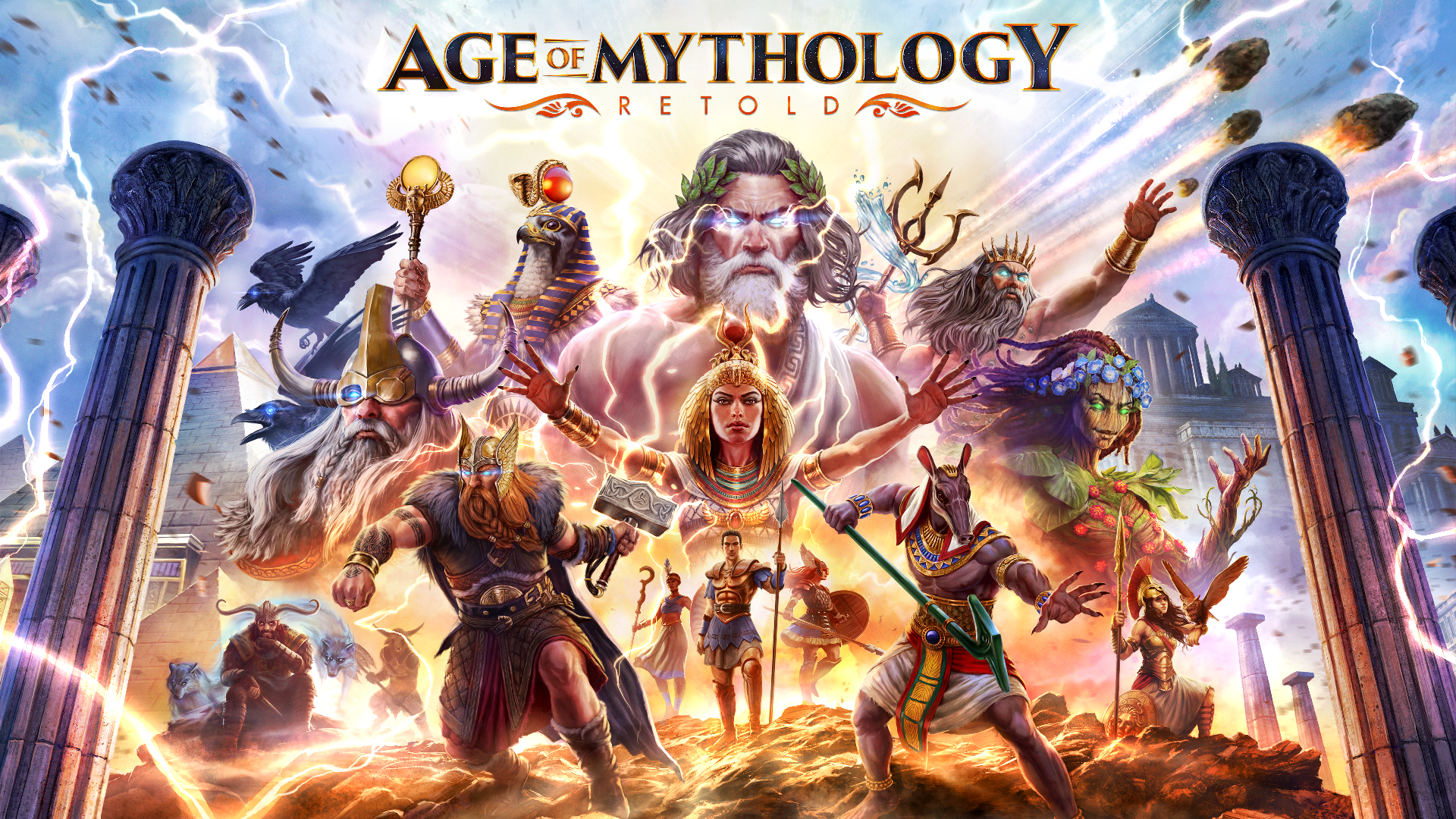 Age Of Mythology Age Of Mythology Retold Strategy Games Video Games Video Game Art 1920x1080