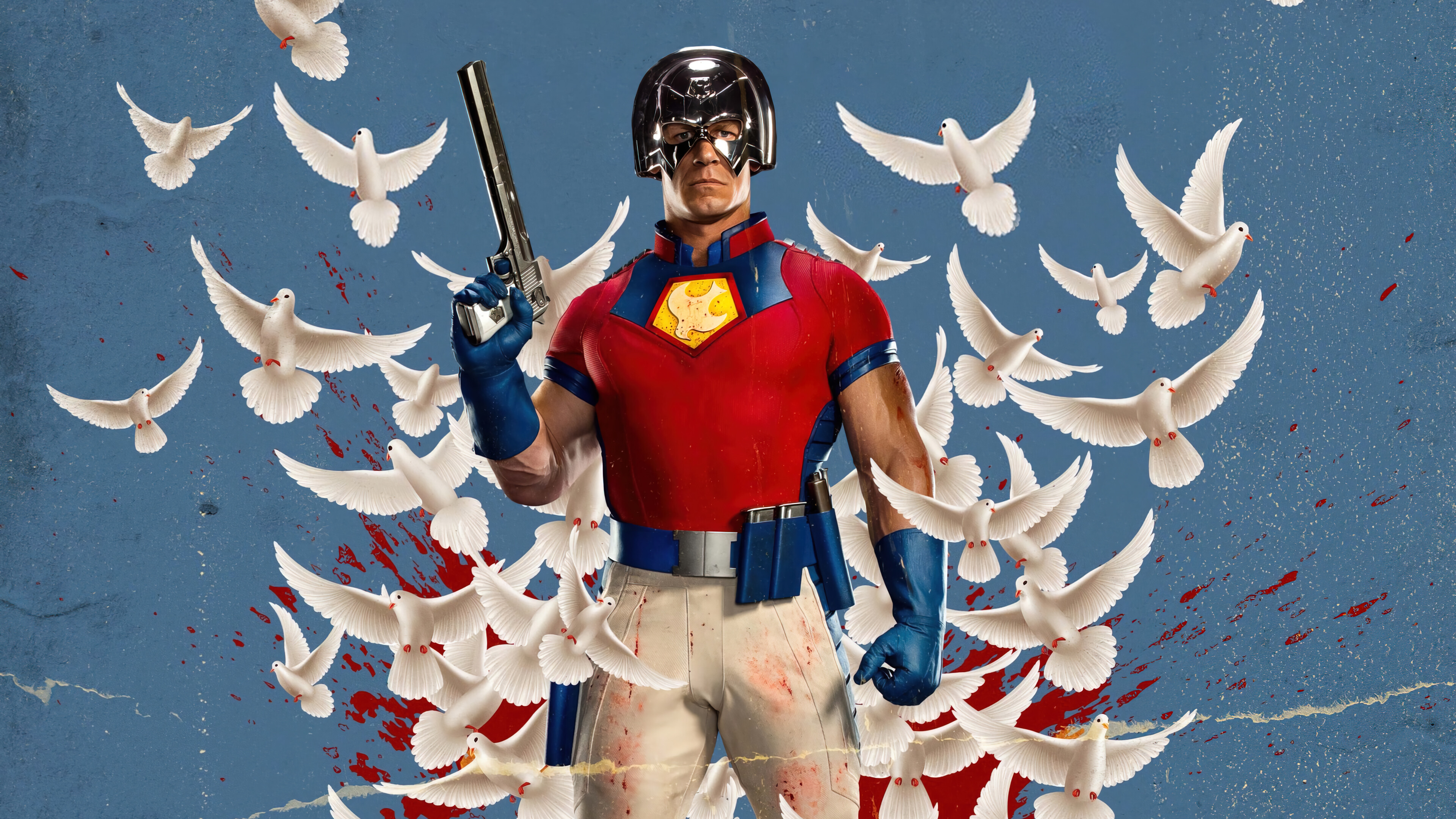 Peacemaker Peacemaker DC Comics Comics John Cena 3840x2160