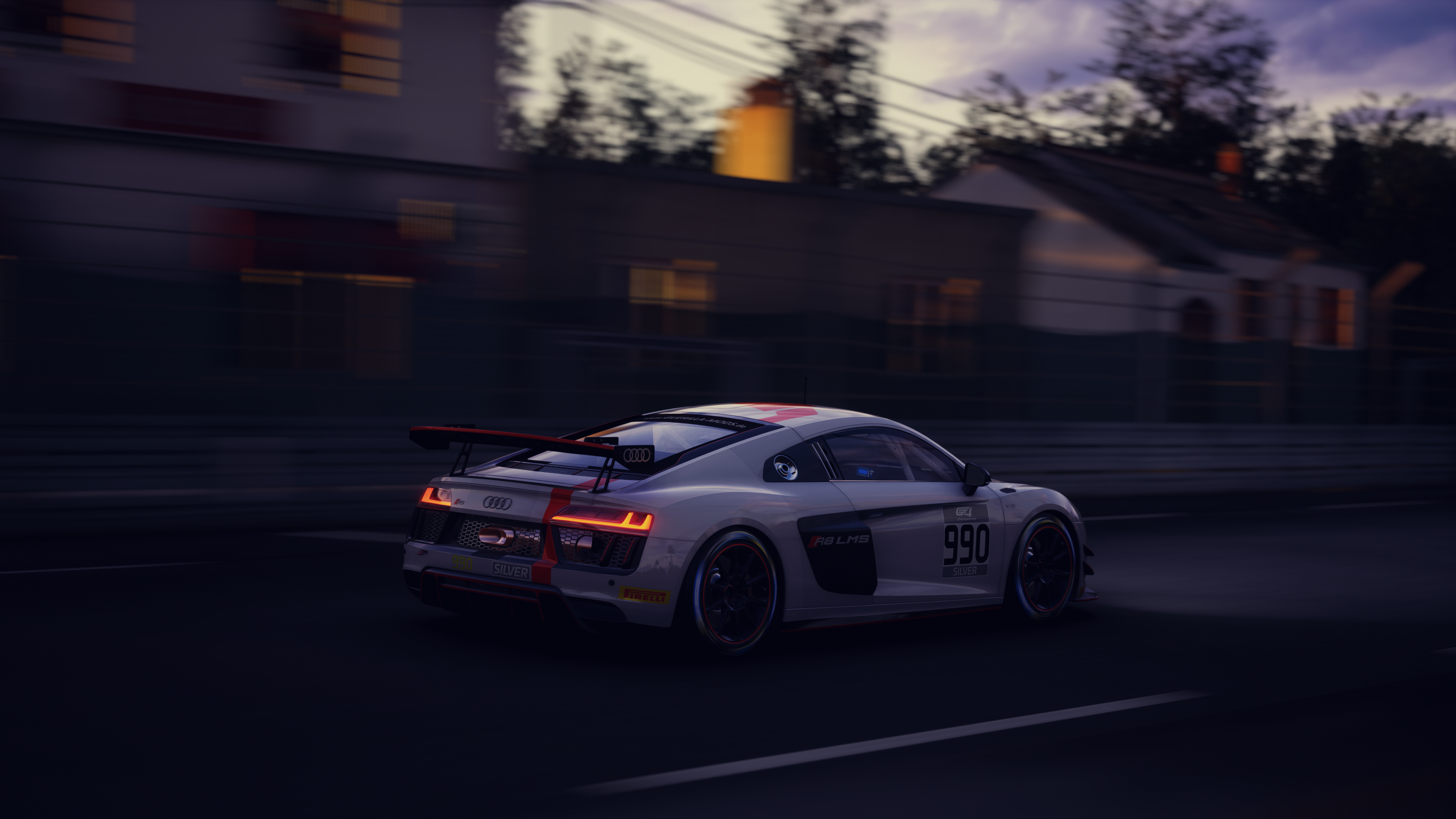 Assetto Corsa Audi R8 Audi German Cars Volkswagen Group V10 Engine Video Games Kunos Simulazioni 505 3840x2160