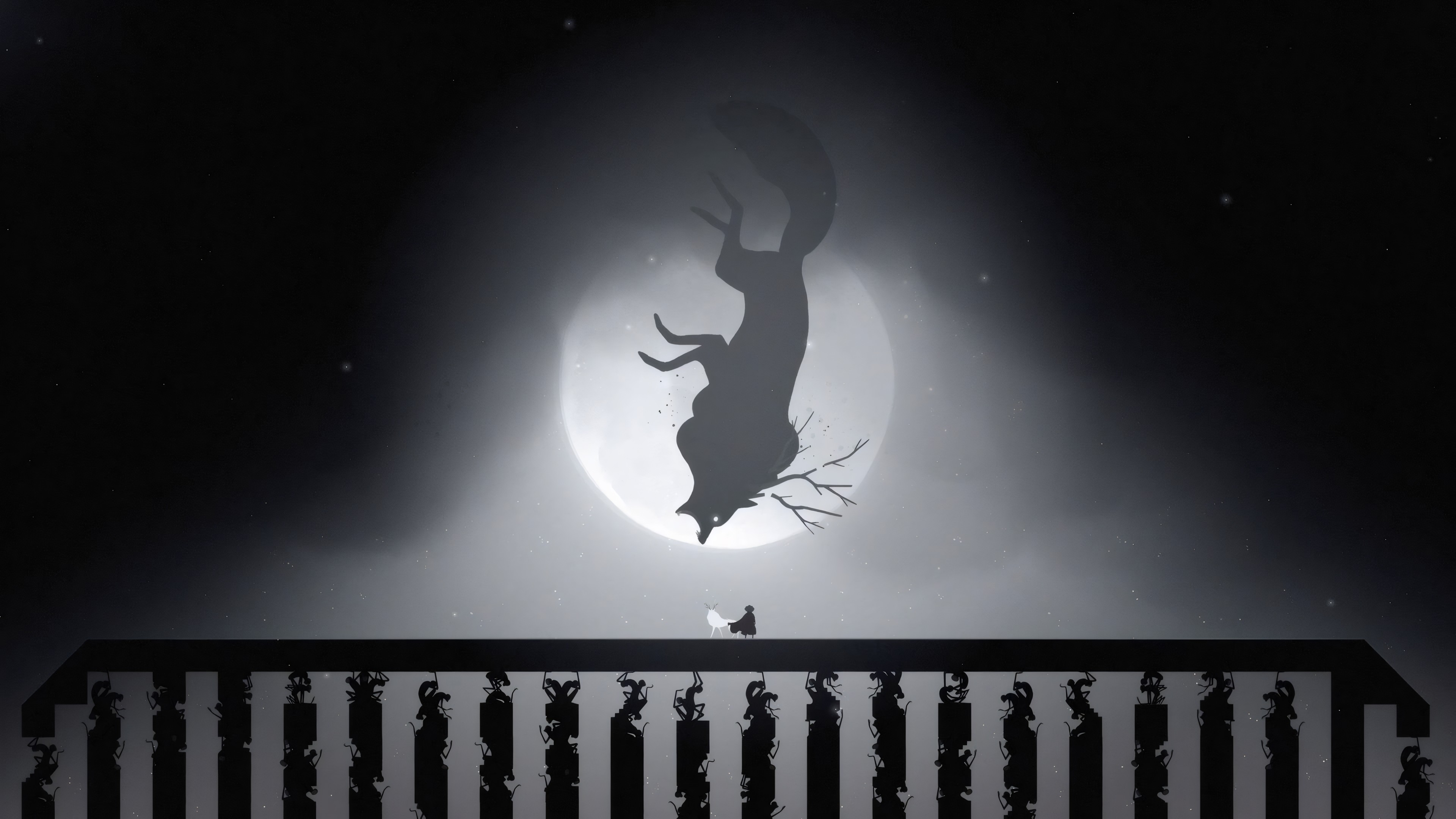 Neva Video Games Moon Antlers 3840x2160