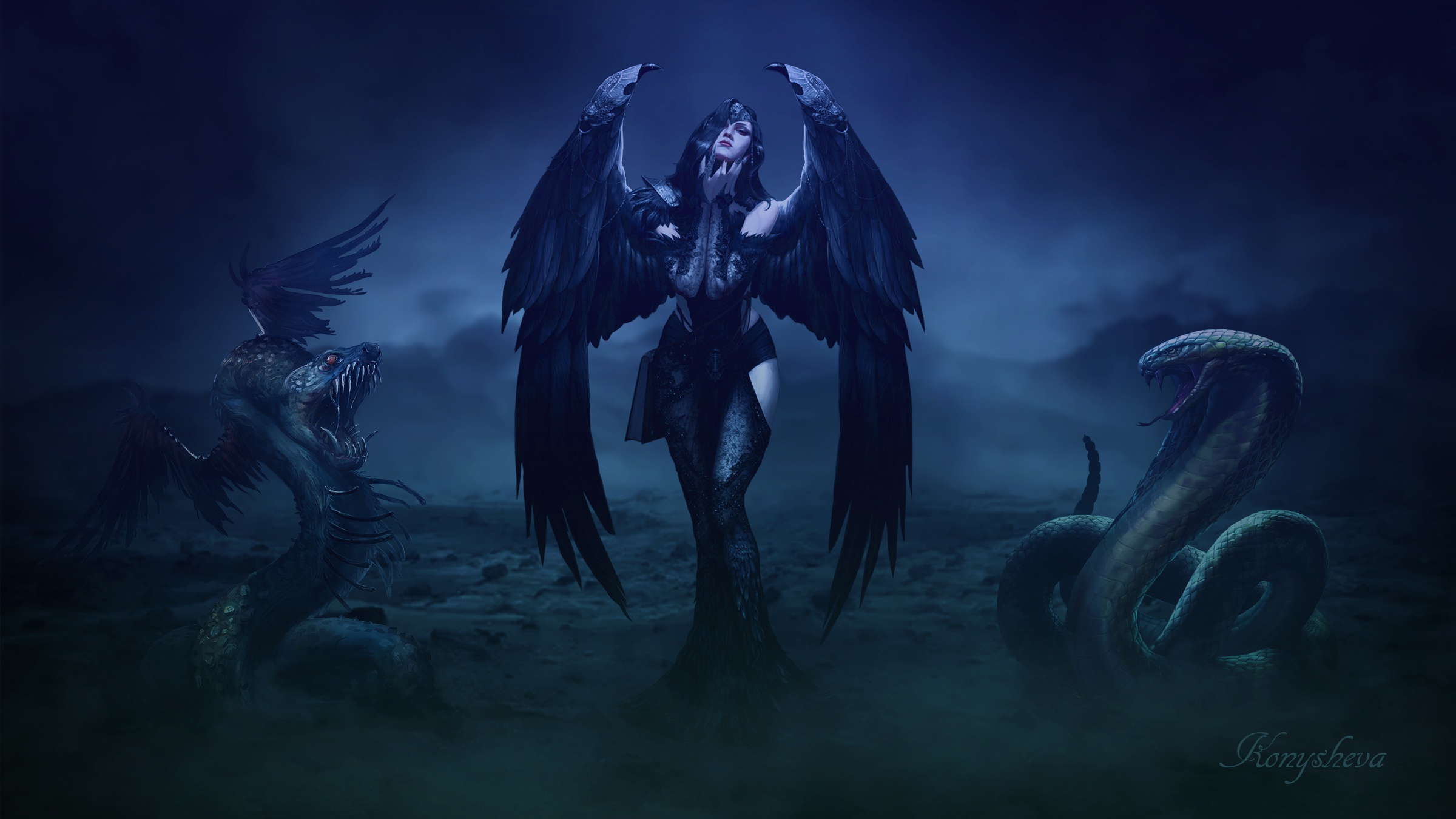 Demoness Demon 2400x1350