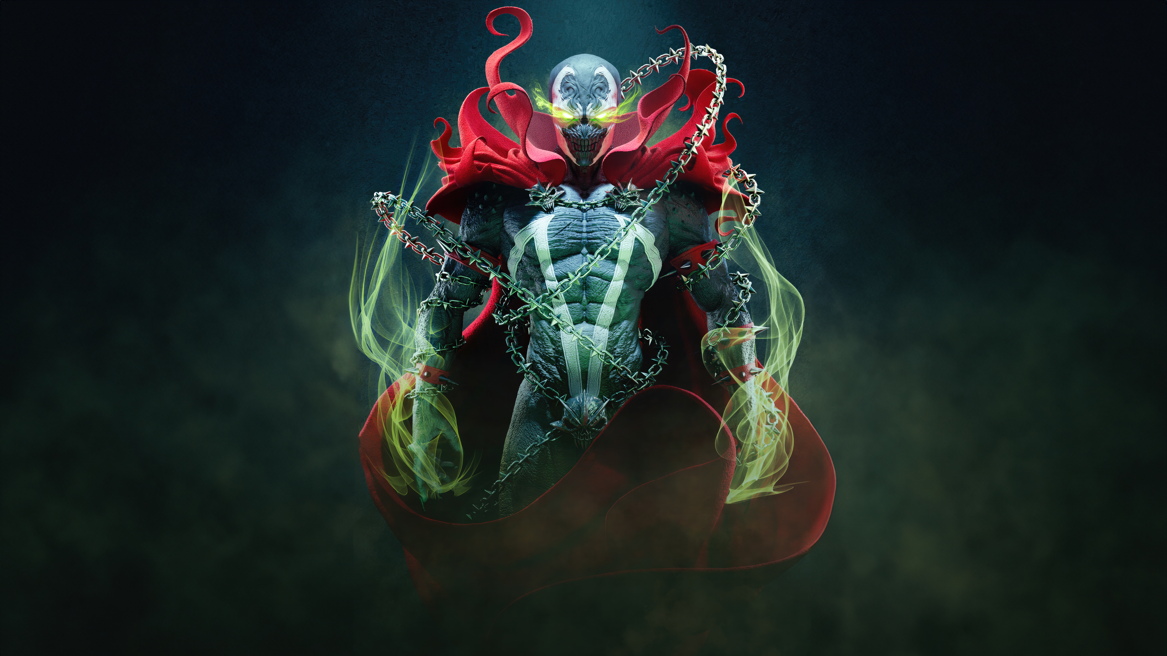 Spawn Artwork Digital Art Superhero Antiheroes 3840x2160