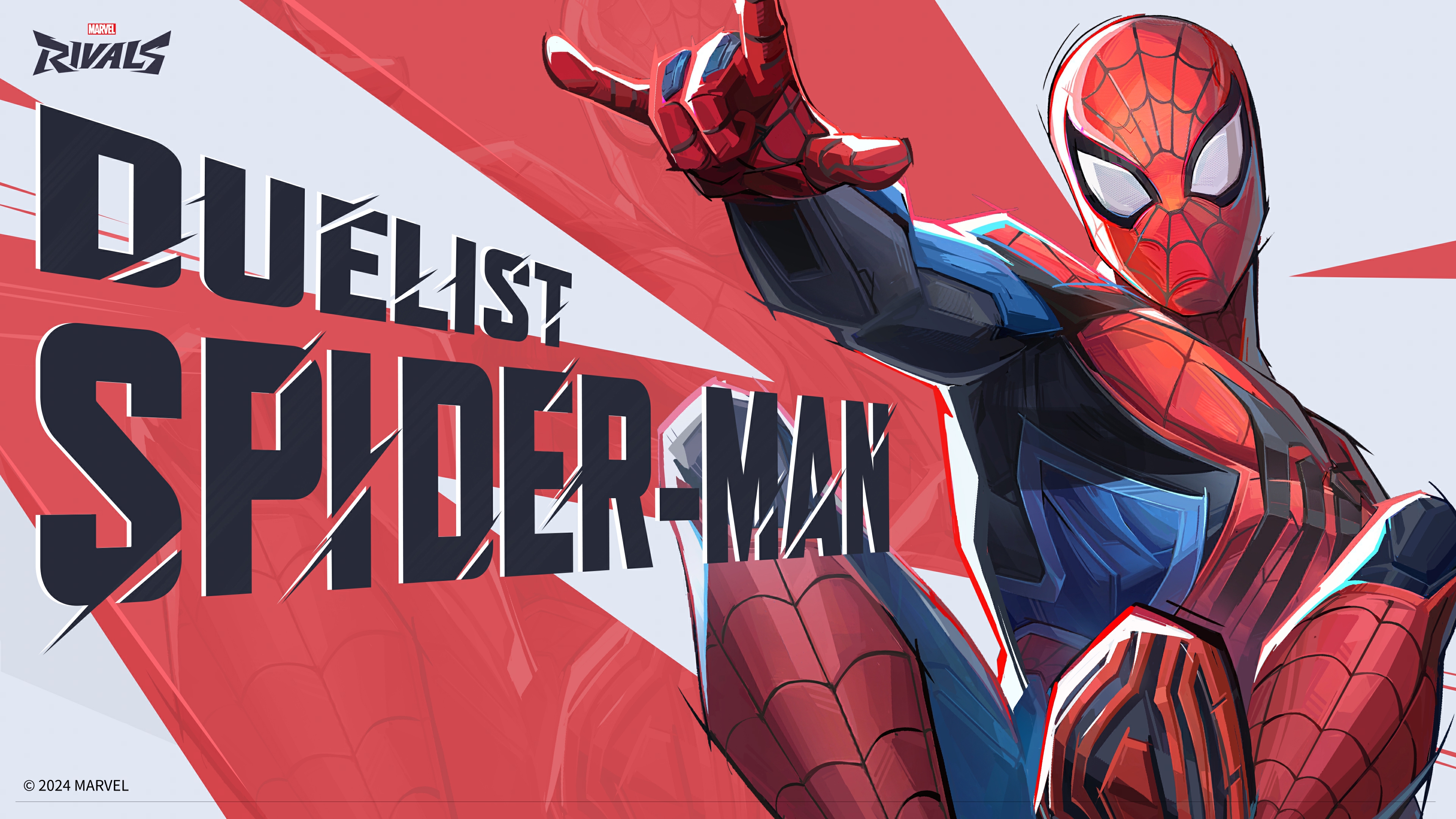 Spider Man Comic Art Marvel Rivals Video Game Art Video Game Characters Comic Character Text 3840x2160