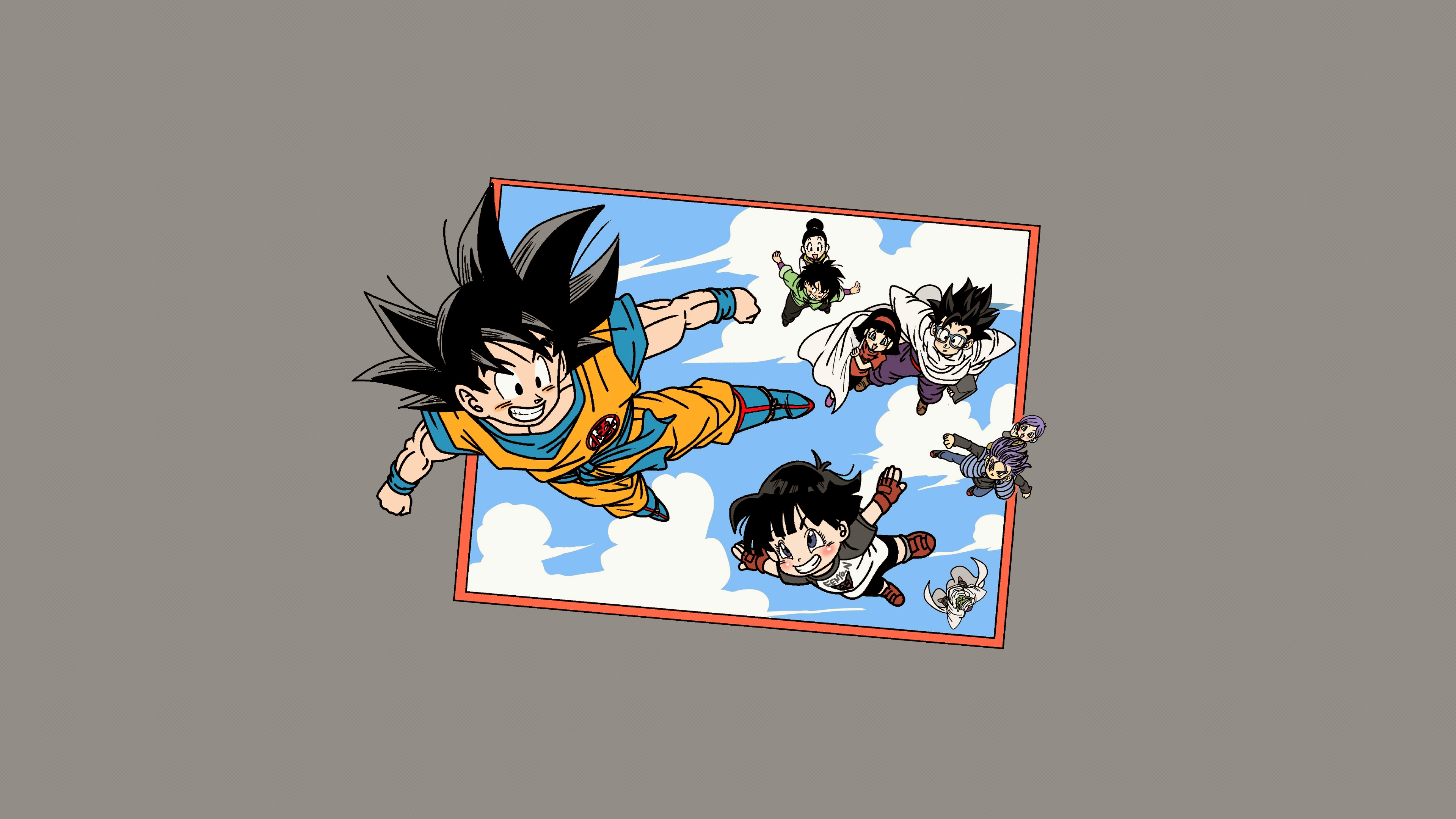 Anime Dragon Ball Dragon Ball Z Dragon Ball Super Son Goku Gohan Pan Dragon Ball Videl Piccolo Chi C 3840x2160