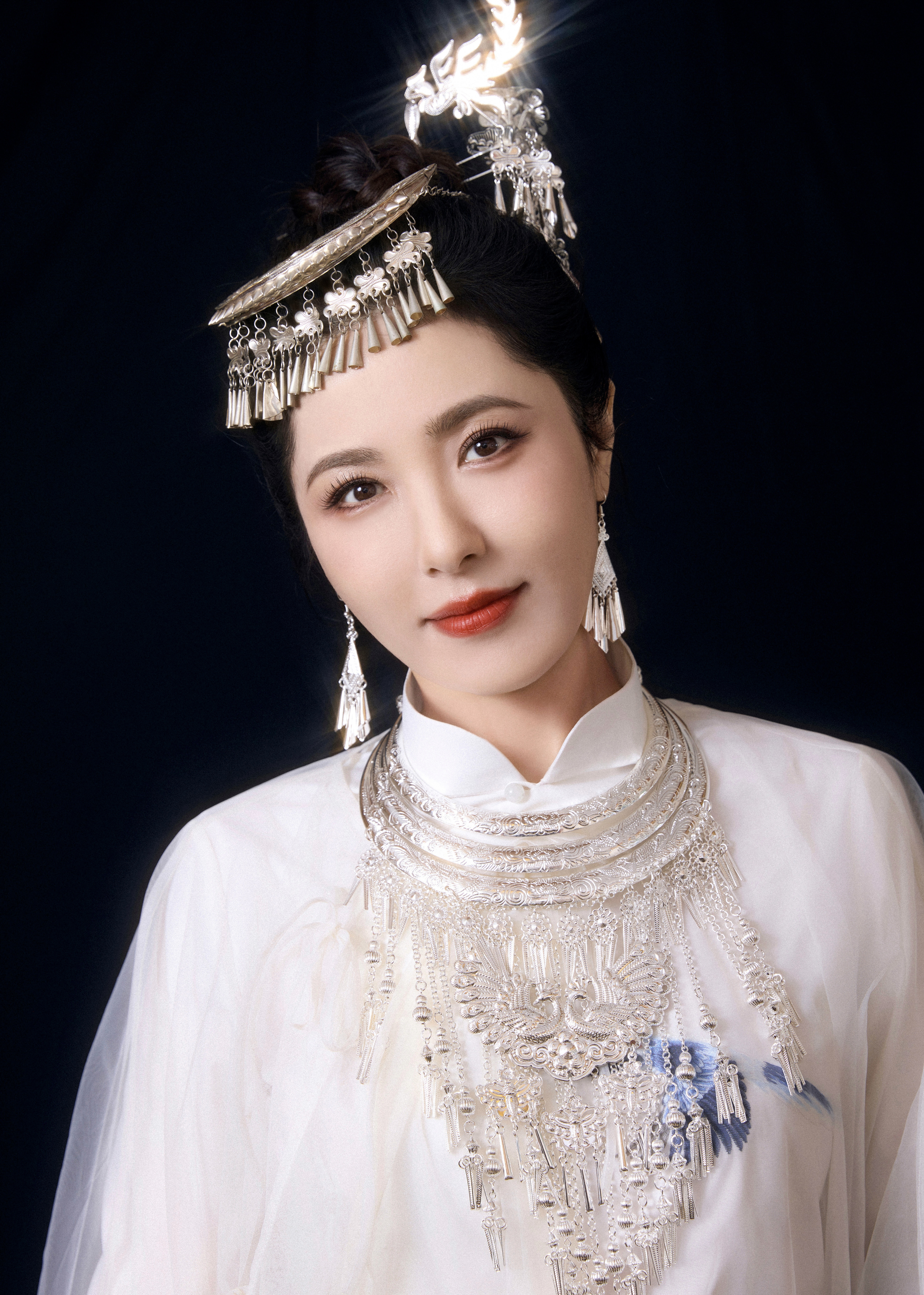 Asian Women Actress Zeng Li Face 5186x7265
