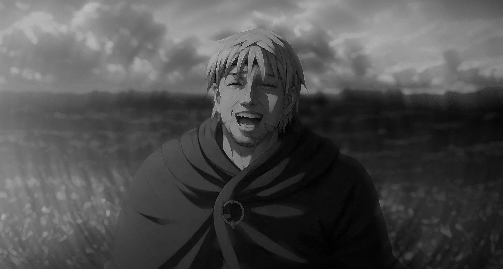 Vinland Saga Anime Simple Background 2048x1096