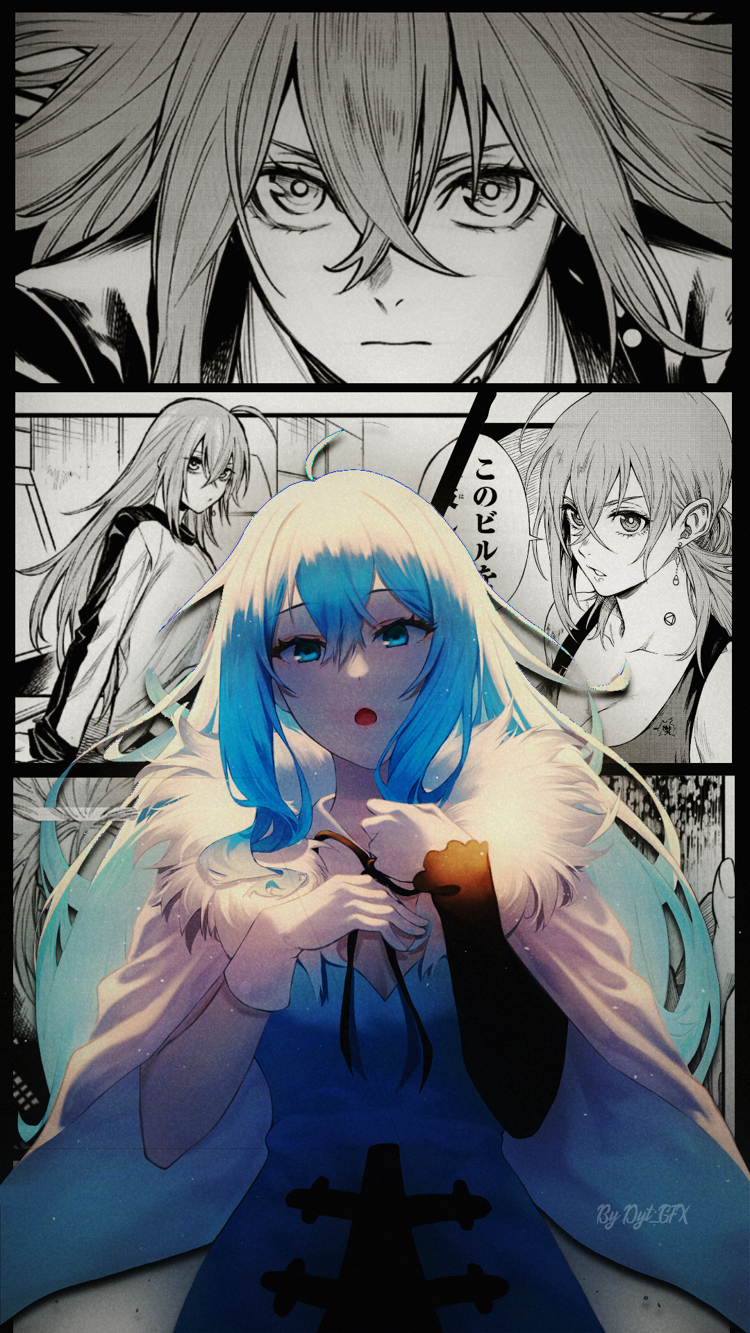 Vivy Fluorite Eye S Song Vivy Manga Collage Gfxanime Phone Fan Art Cellphone 1080x1920