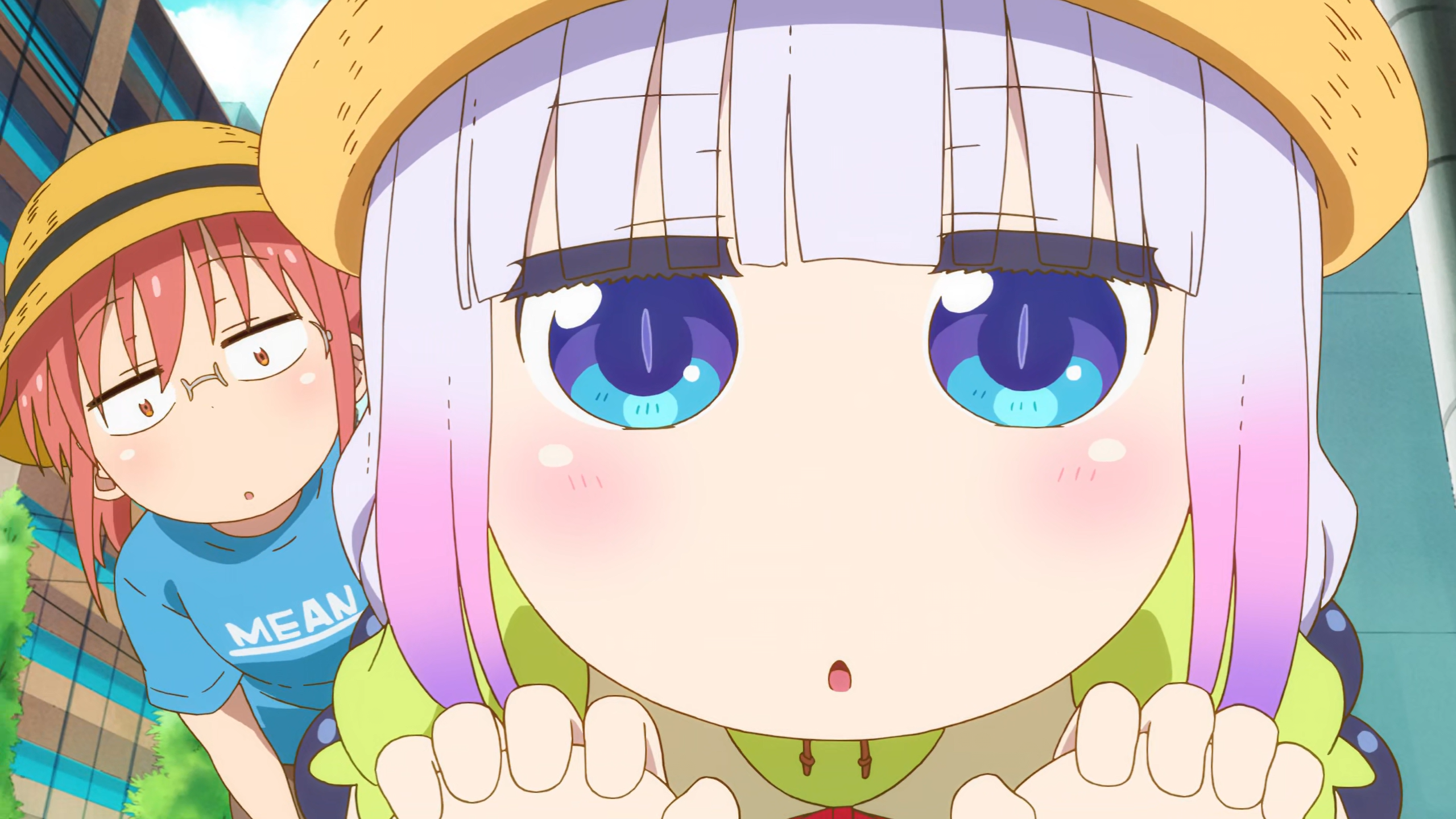 Kanna Anime Screenshot Kanna Kamui Kobayashi San Chi No Maid Dragon 2560x1440