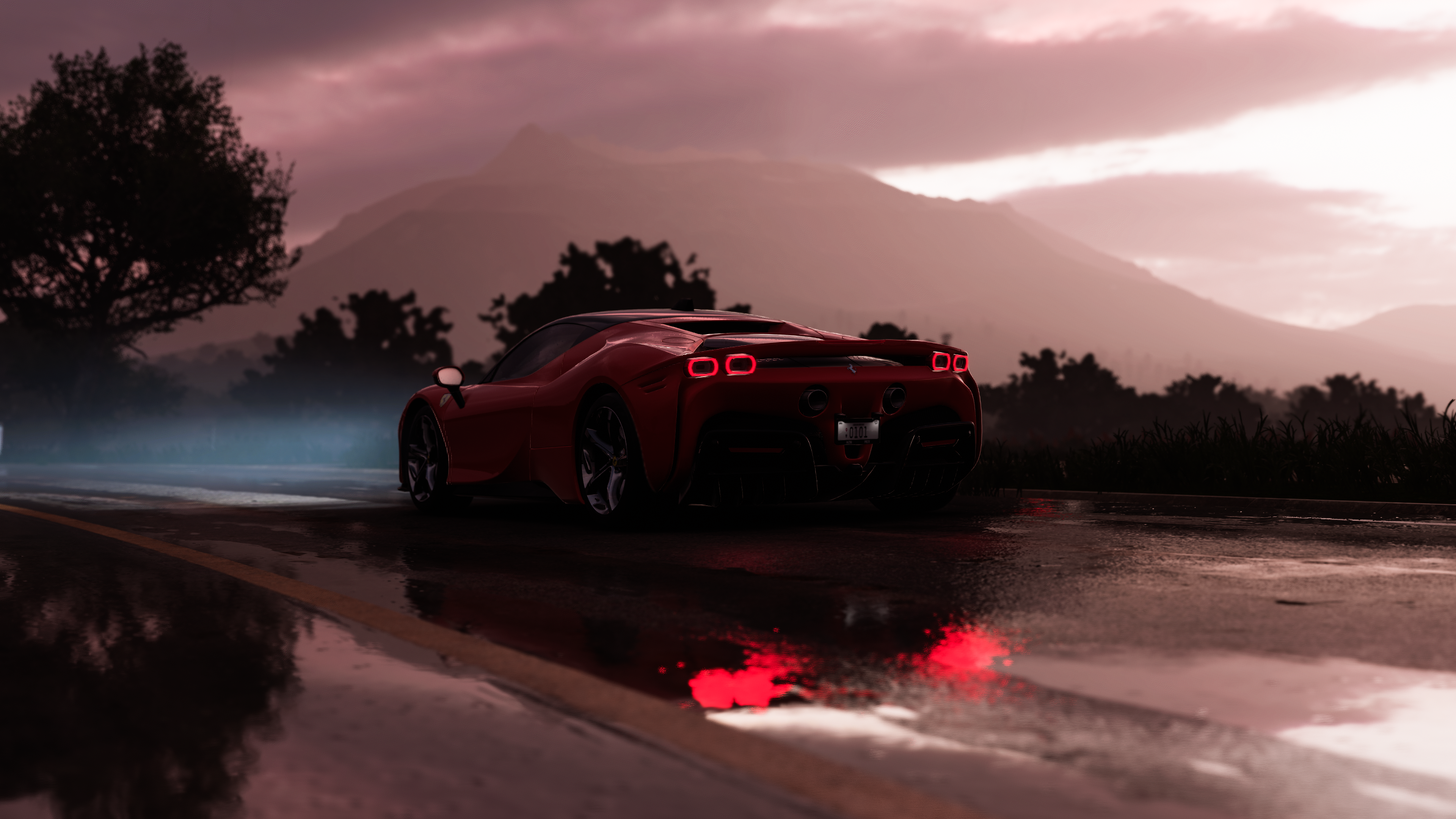 Forza Horizon 5 Turn 10 Studios Xbox Game Studios Video Games PlaygroundGames Ferrari Italian Cars V 3840x2160