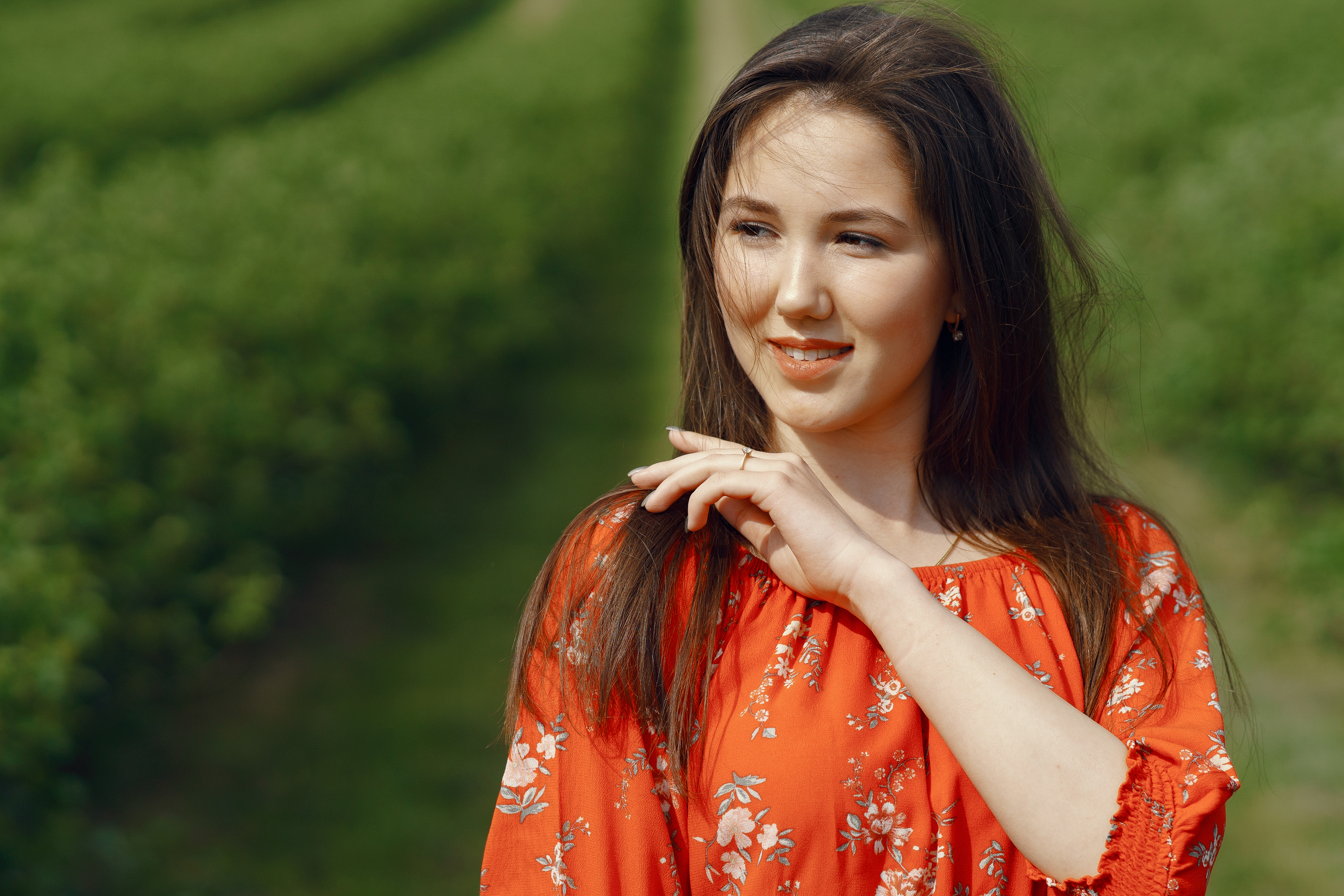 Oleg Baliuk Women Outdoors Orange Clothing 3936x2624