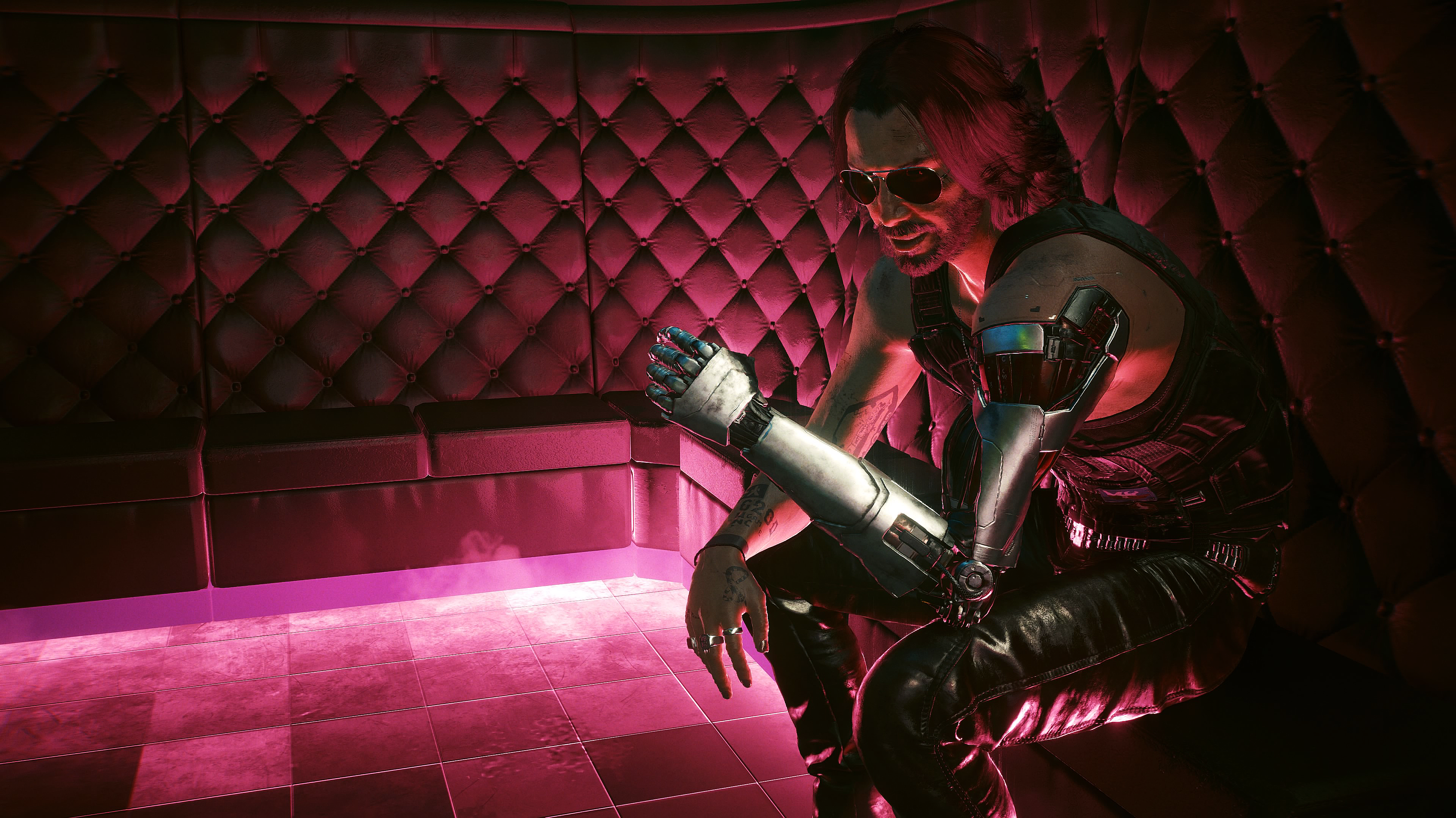 Cyberpunk 2077 Video Games Video Game Art Keanu Reeves Cyborg Video Game Characters Cyberpunk CD Pro 3840x2160