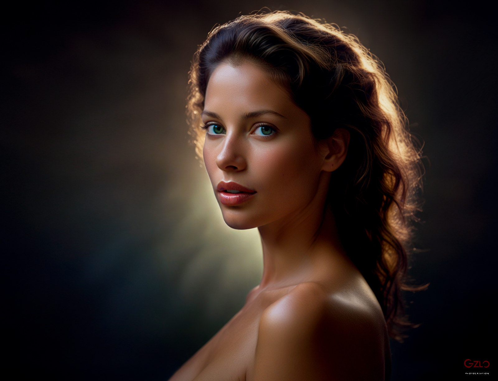 Gonzalo Villar Women Portrait Wavy Hair Contre Jour Parted Lips 1600x1224