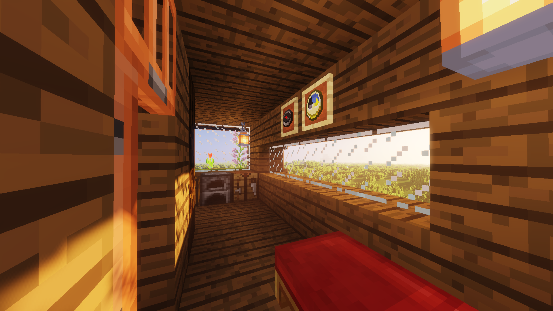 Minecraft Shaders Relaxing Daylight Calm Chill Out 1920x1080