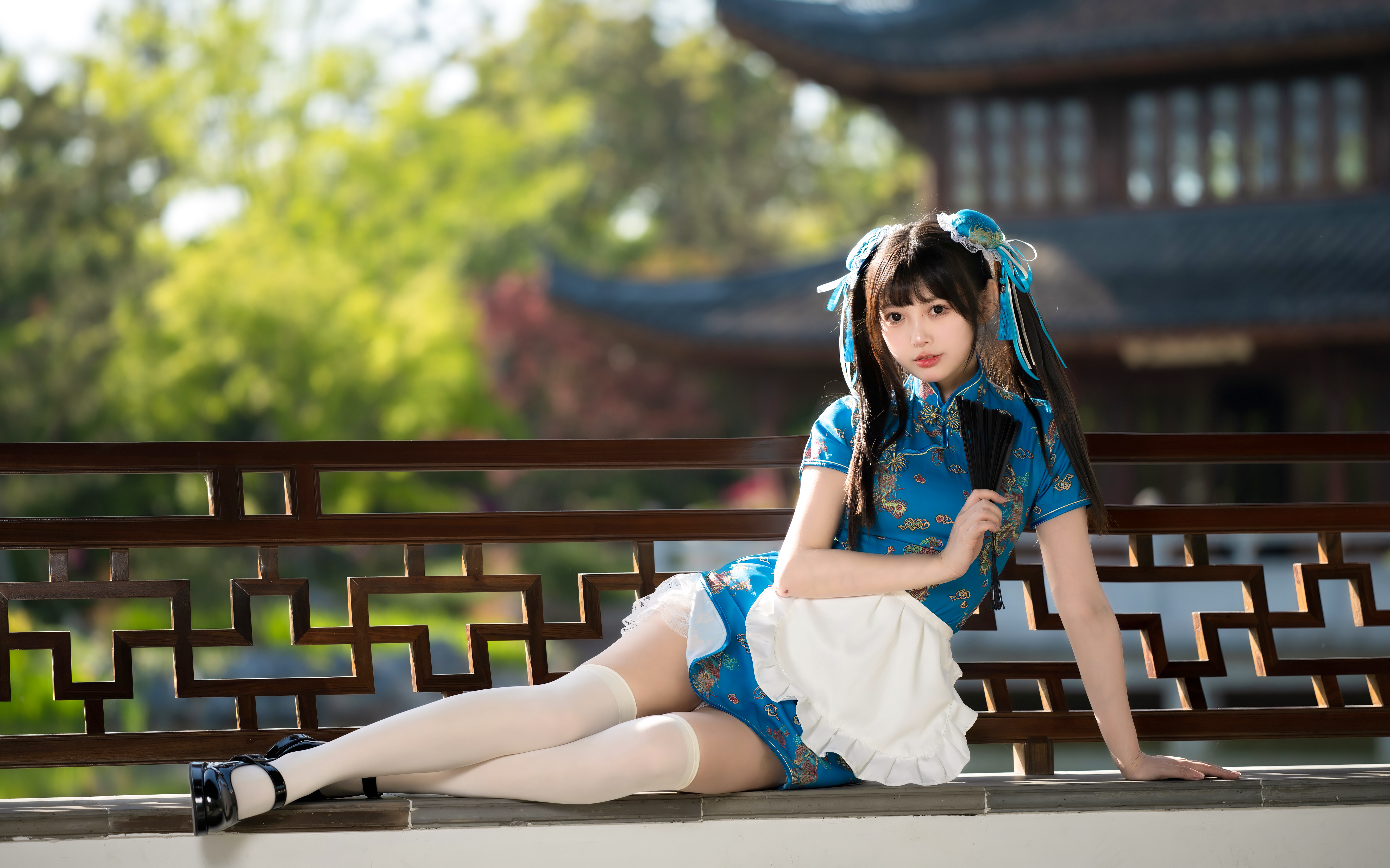 Cosplay Asian Cheongsam 5339x3334