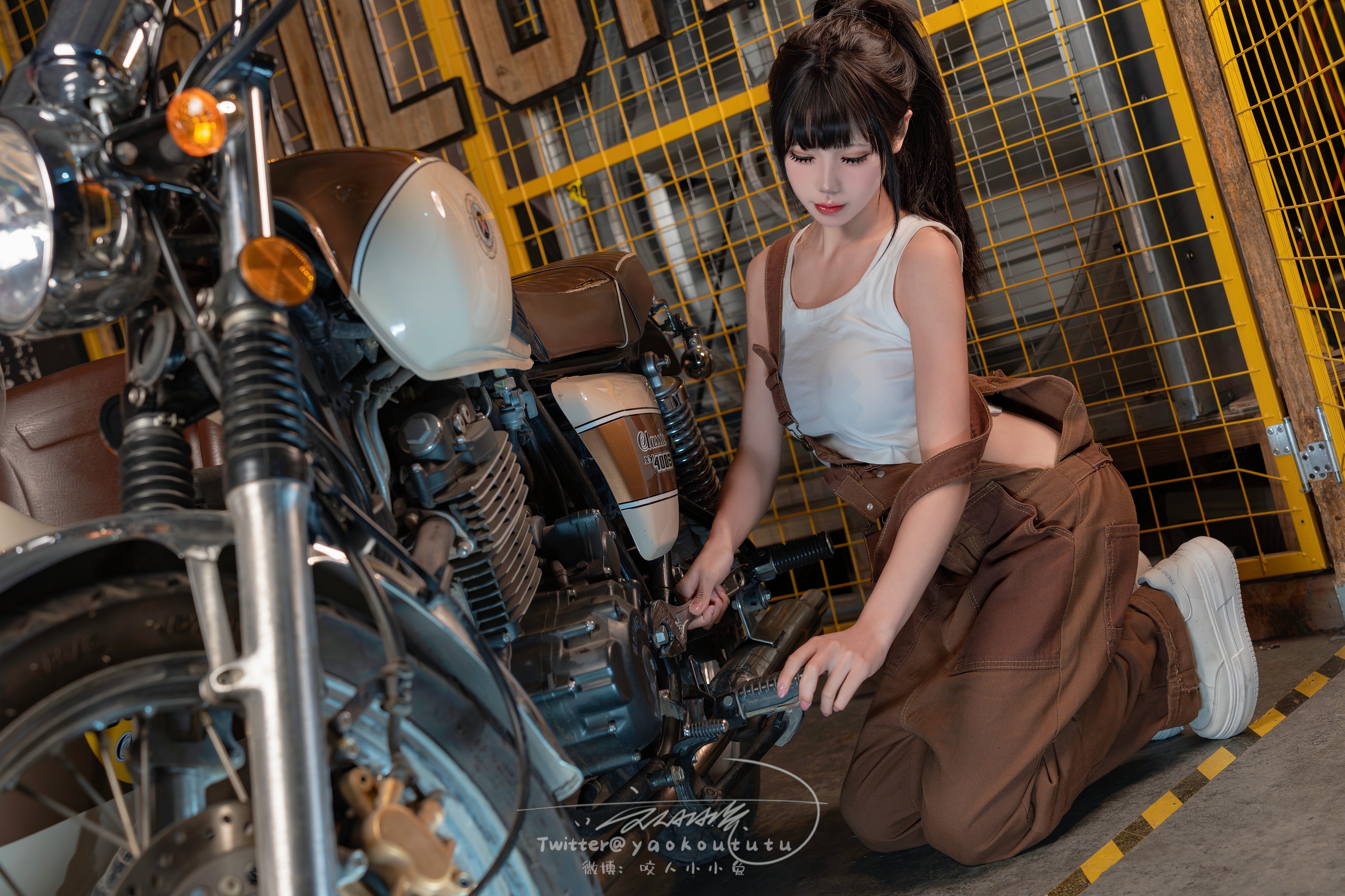 Women Model Asian Cosplay Mechanics 7008x4672