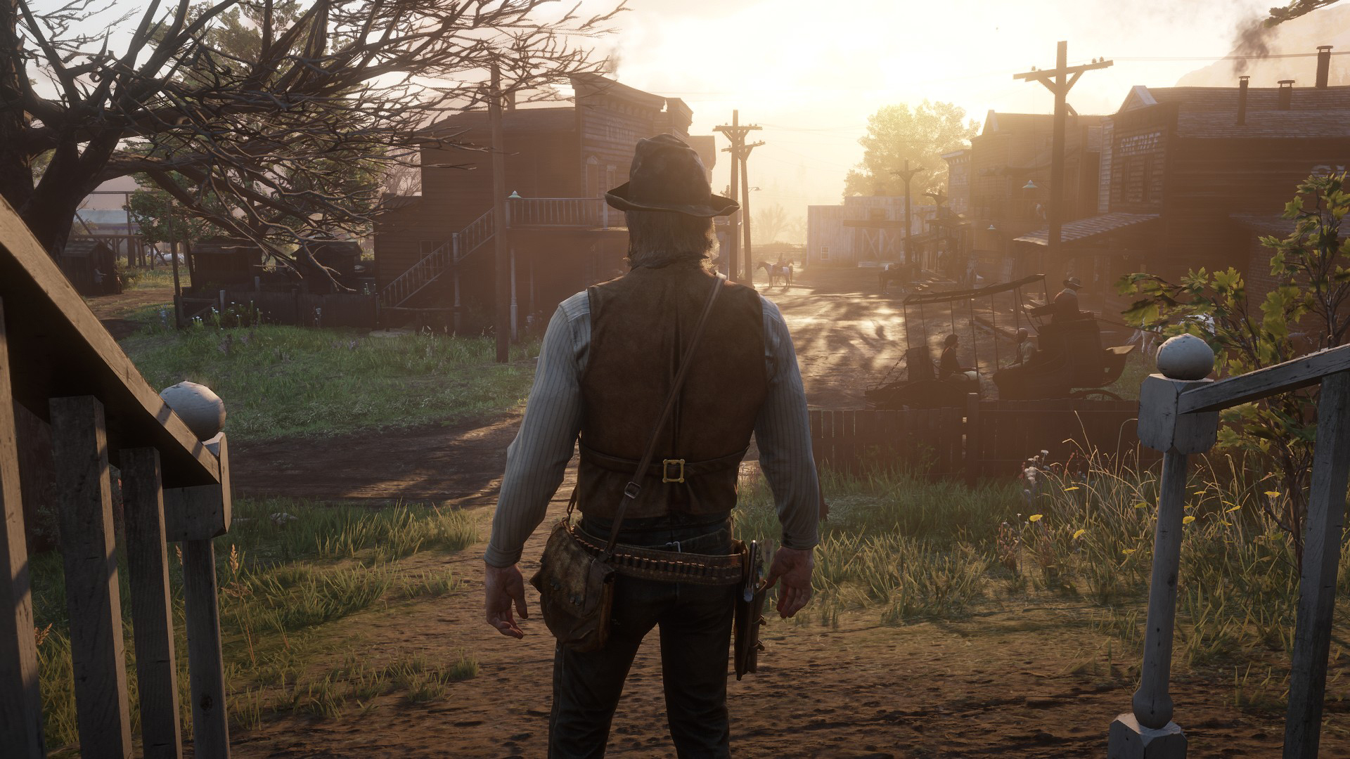 Red Dead Redemption Red Dead Redemption 2 Rockstar Games Video Games Arthur Morgan Protagonist Sunli 1920x1080